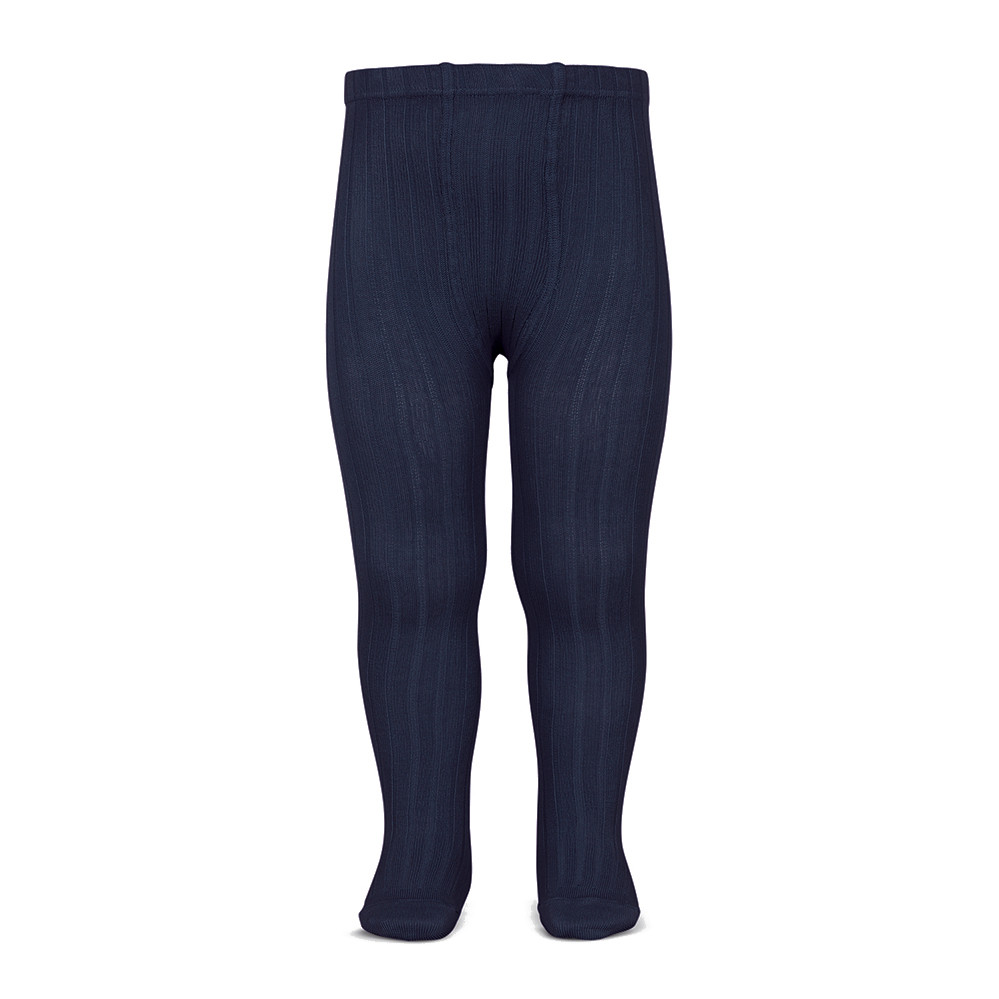 Колготи в рубчик navy