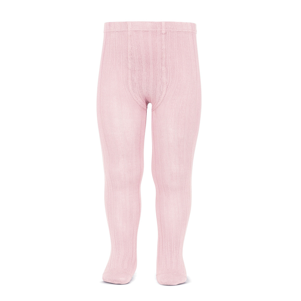 Колготи в рубчик pink