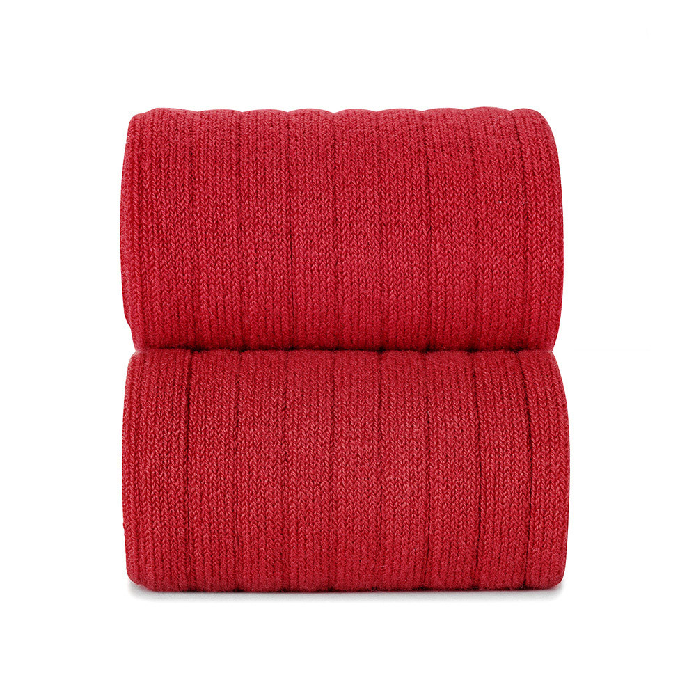 Колготи в рубчик red
