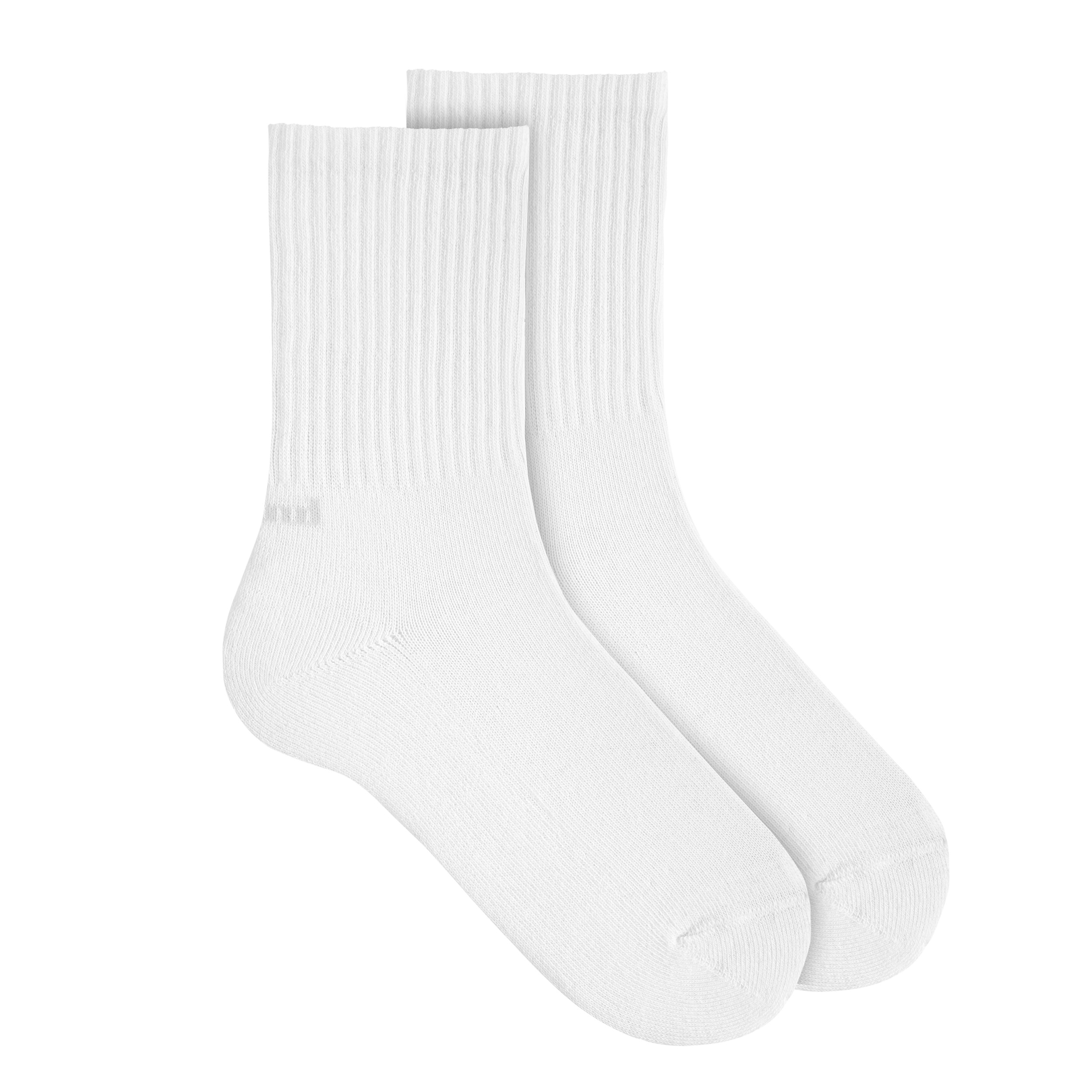 Спортивні шкарпетки з махровою підошвою white