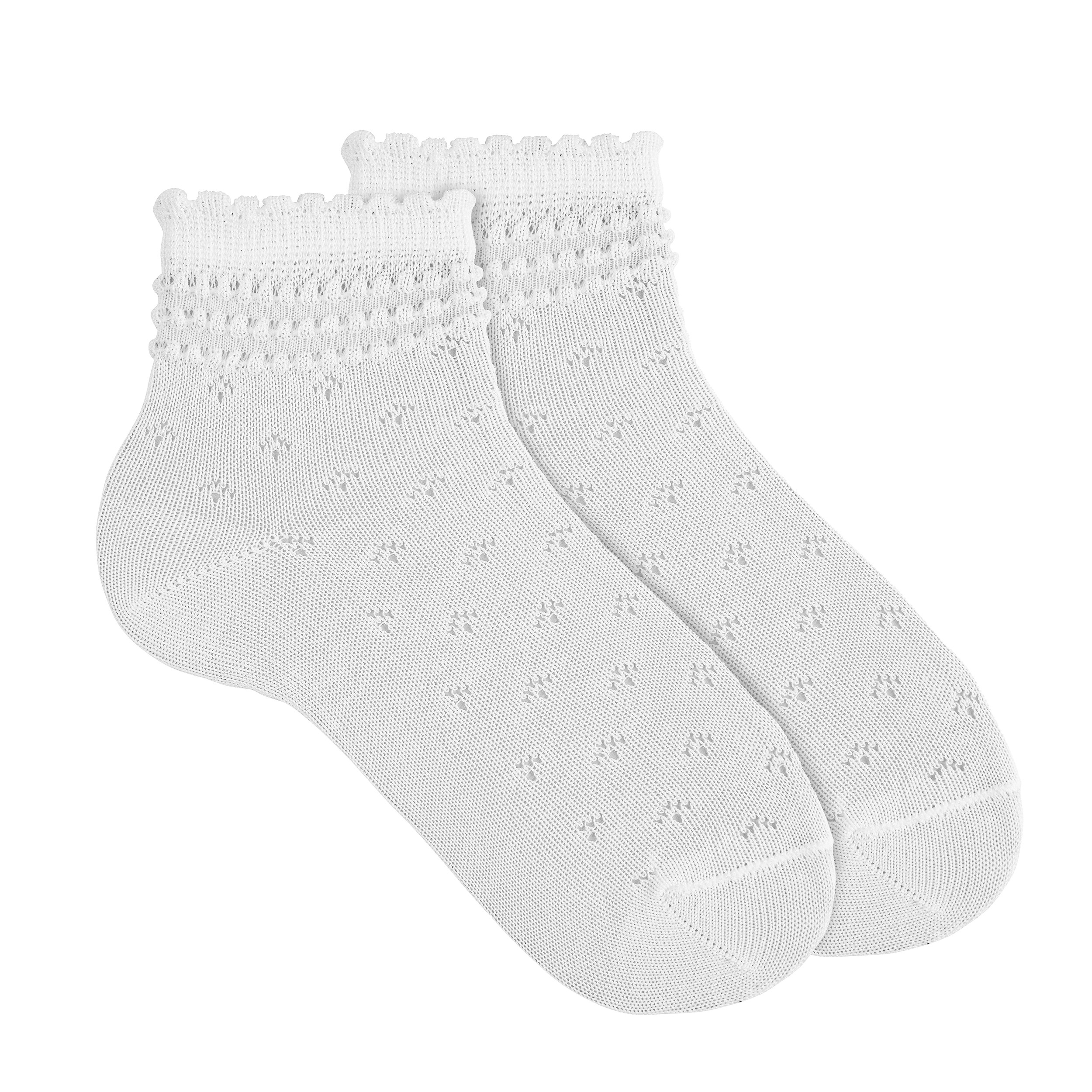 Шкарпетки з рельєфним краєм Ceremony white