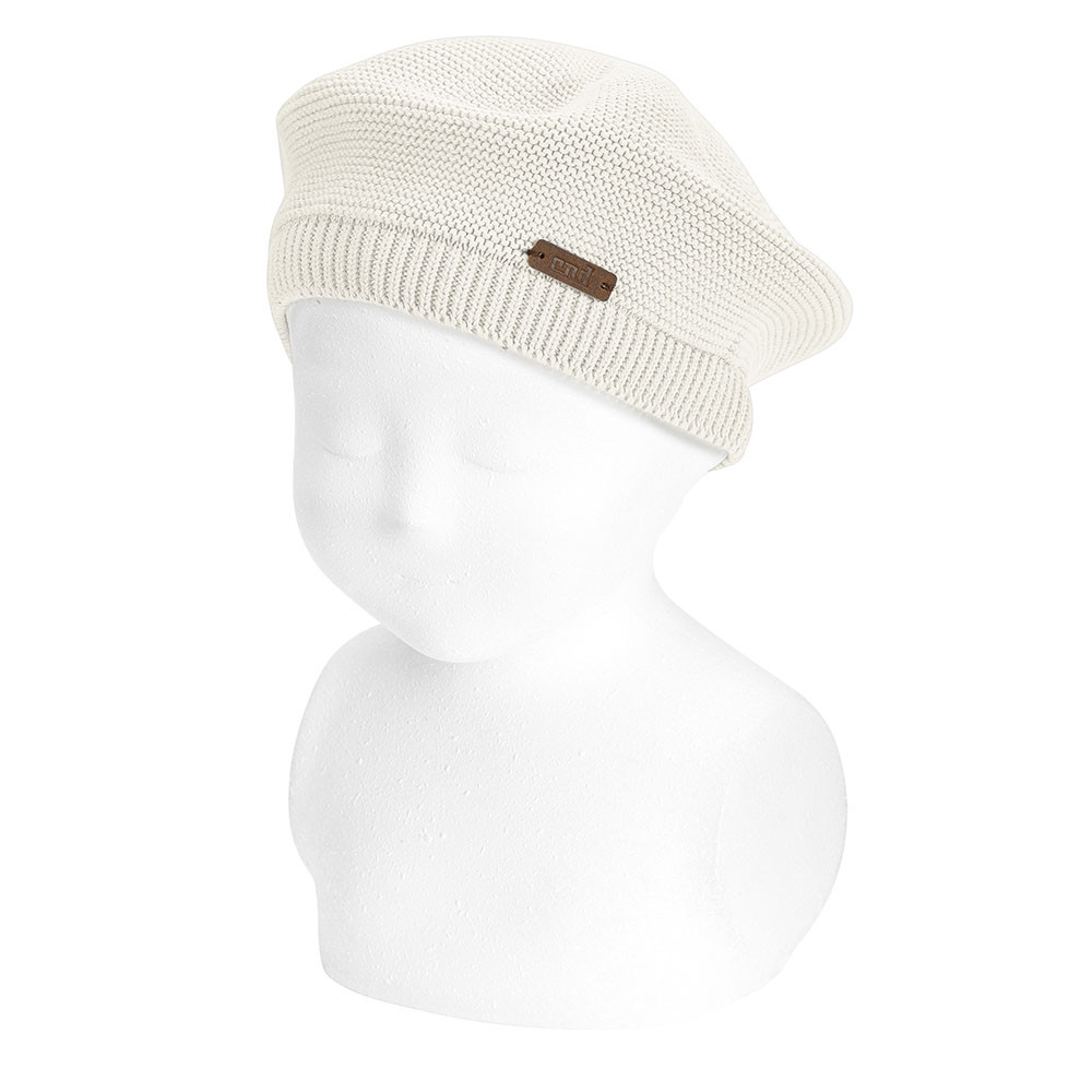 Берет Garter Cream