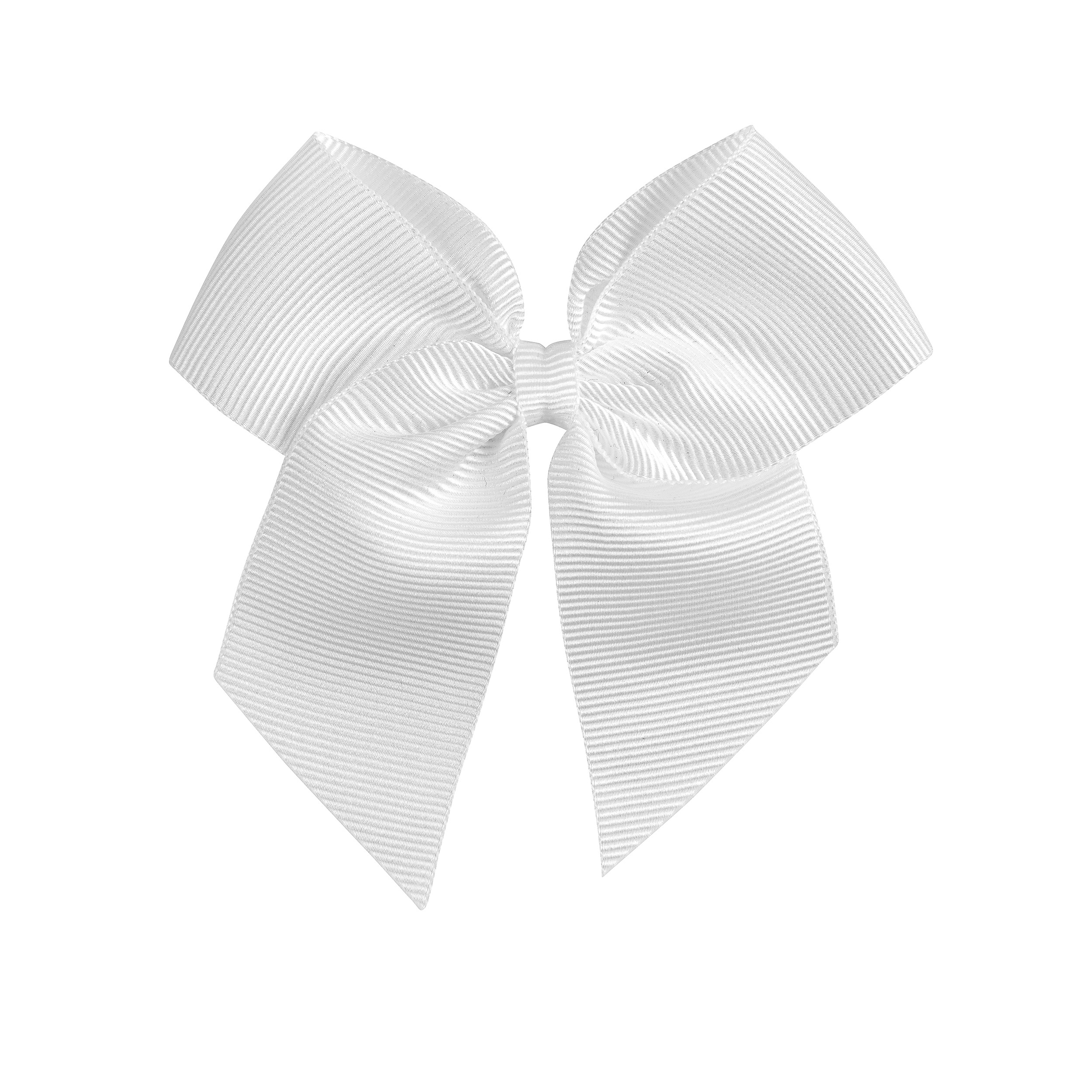 Репсовий бант для волосся white