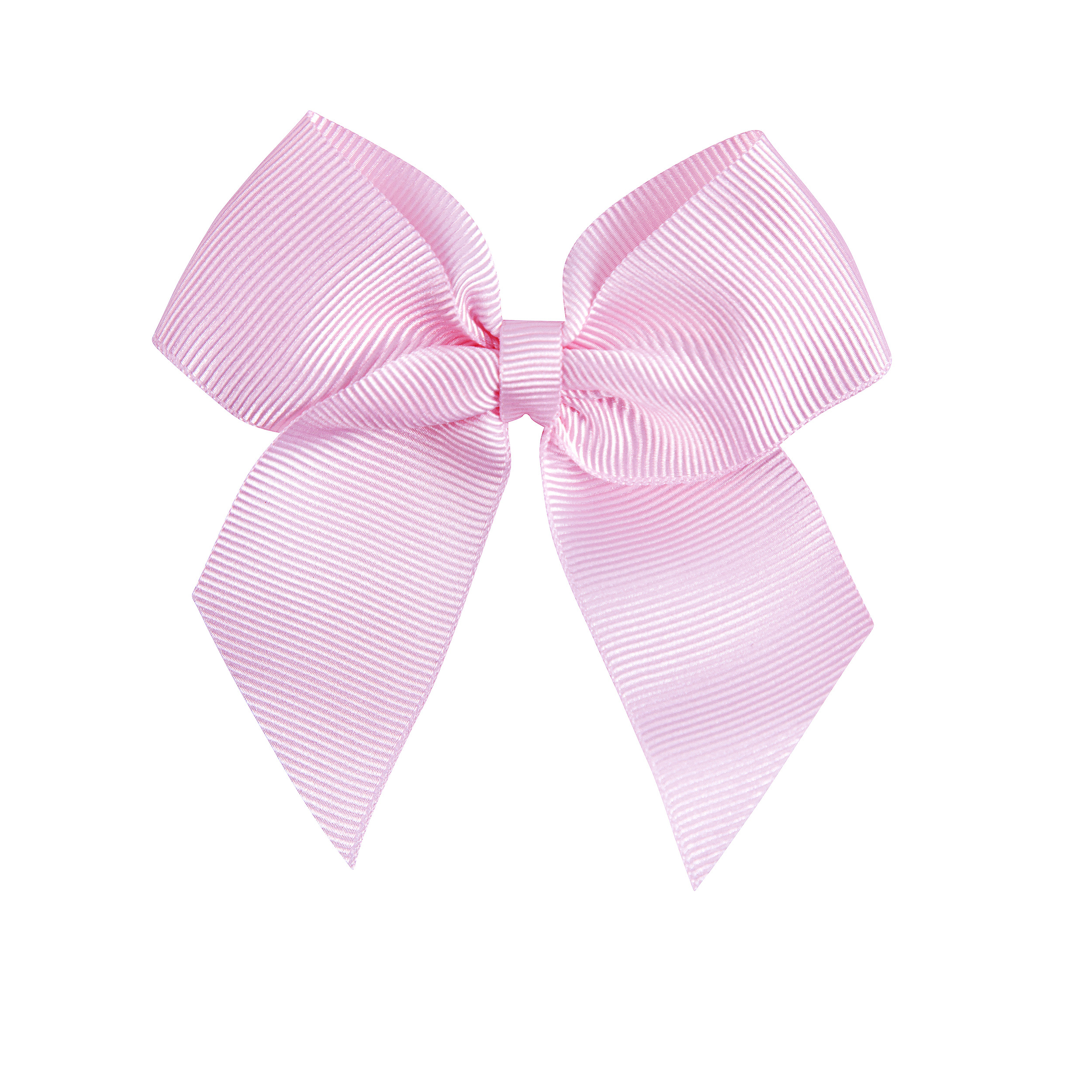 Репсовий бант для волосся pink