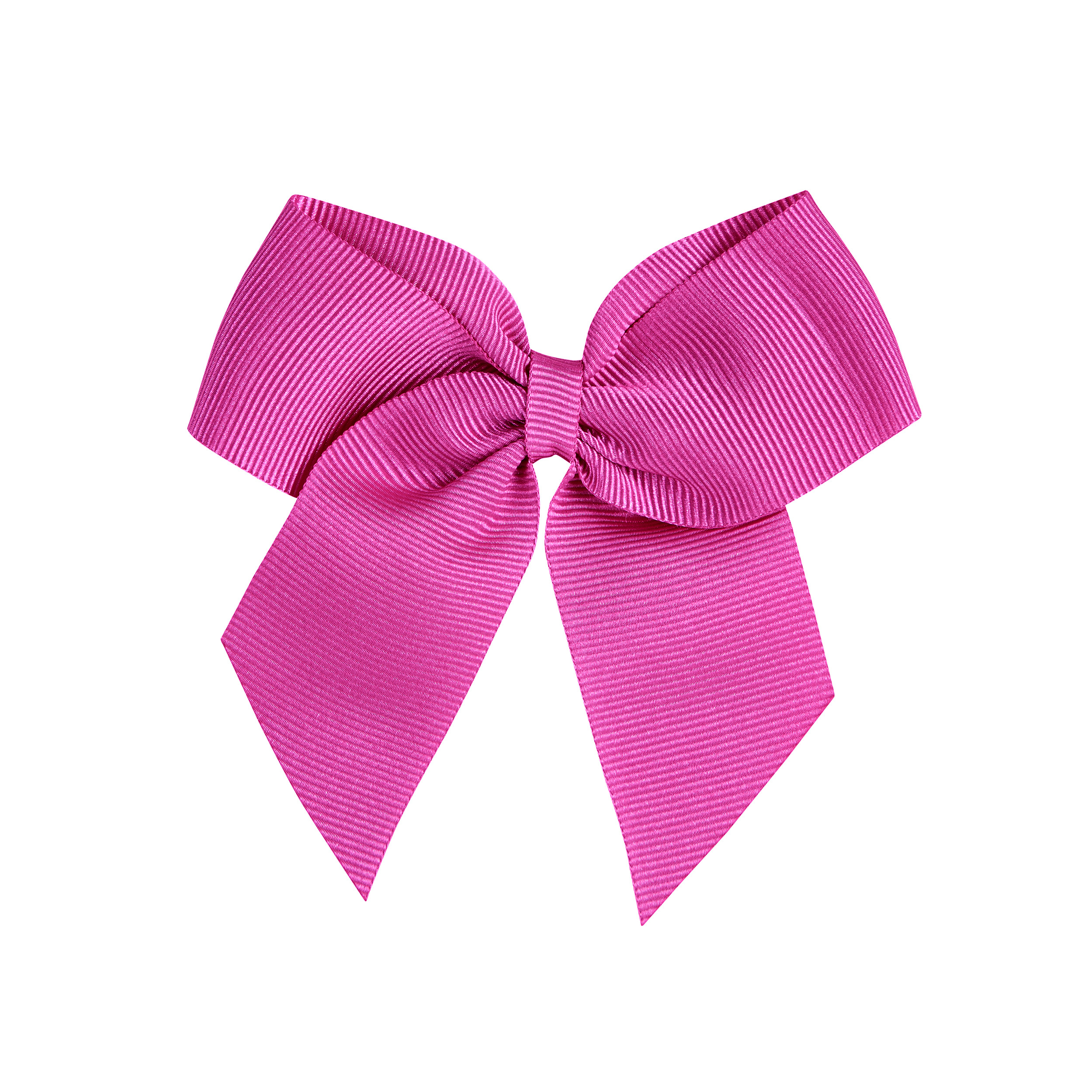 Репсовий бант для волосся fuchsia