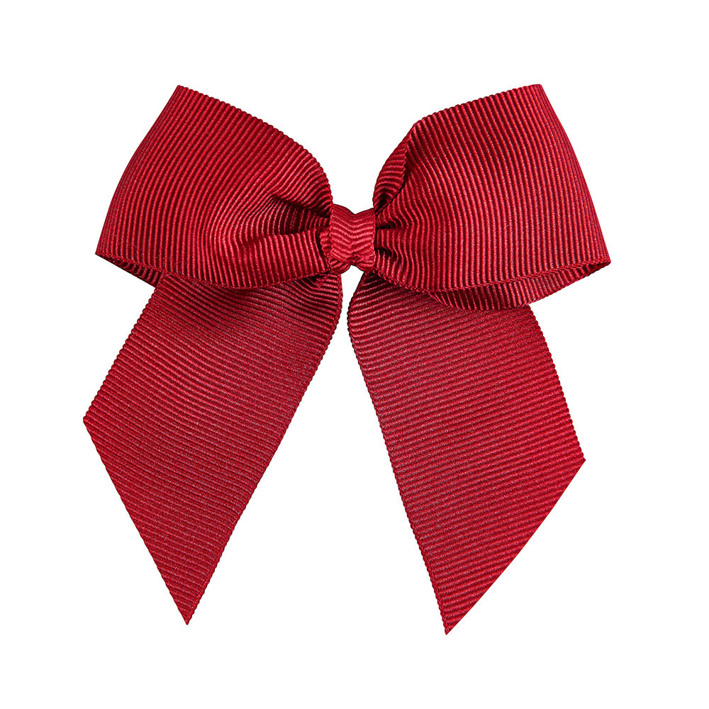 Репсовий бант для волосся red