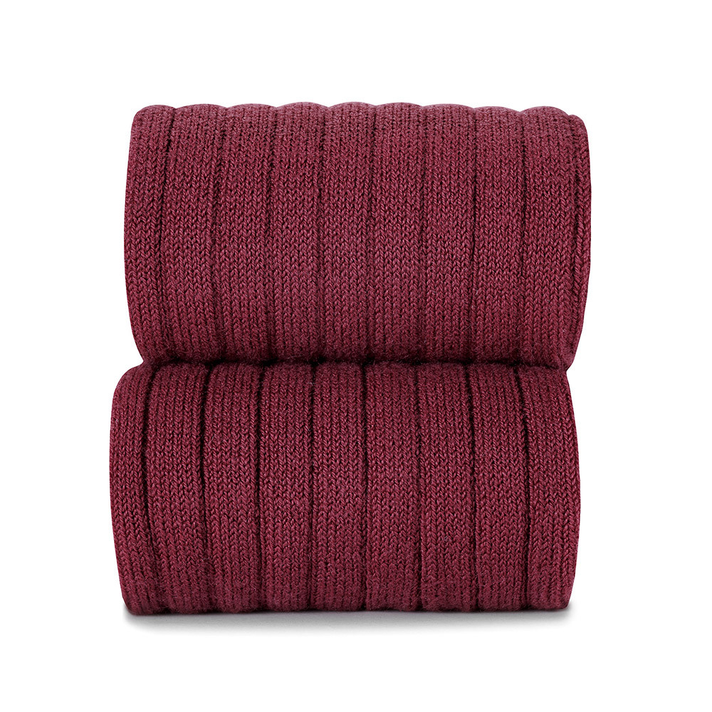 Колготи в рубчик burgundy