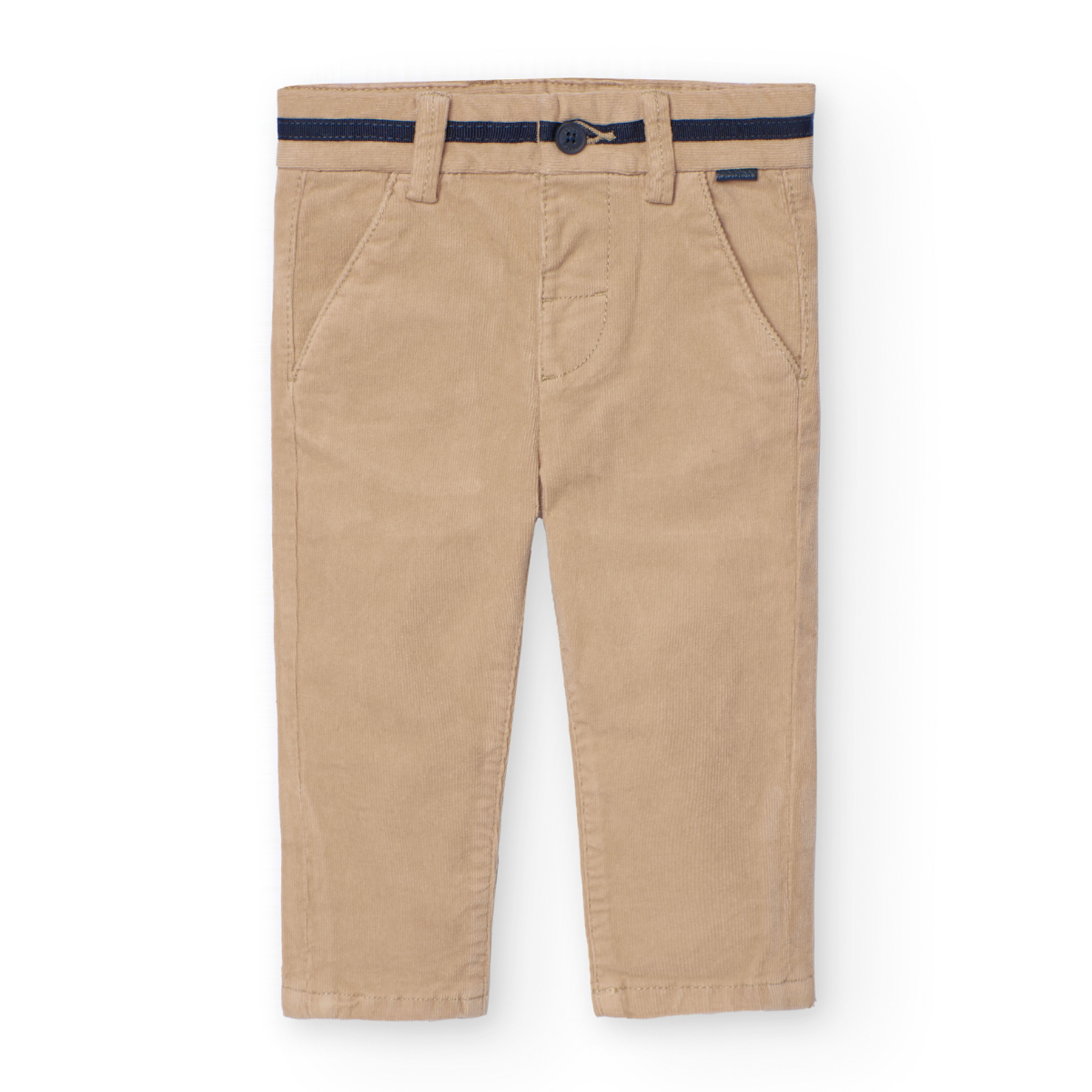 Мікровельветові штани Beige