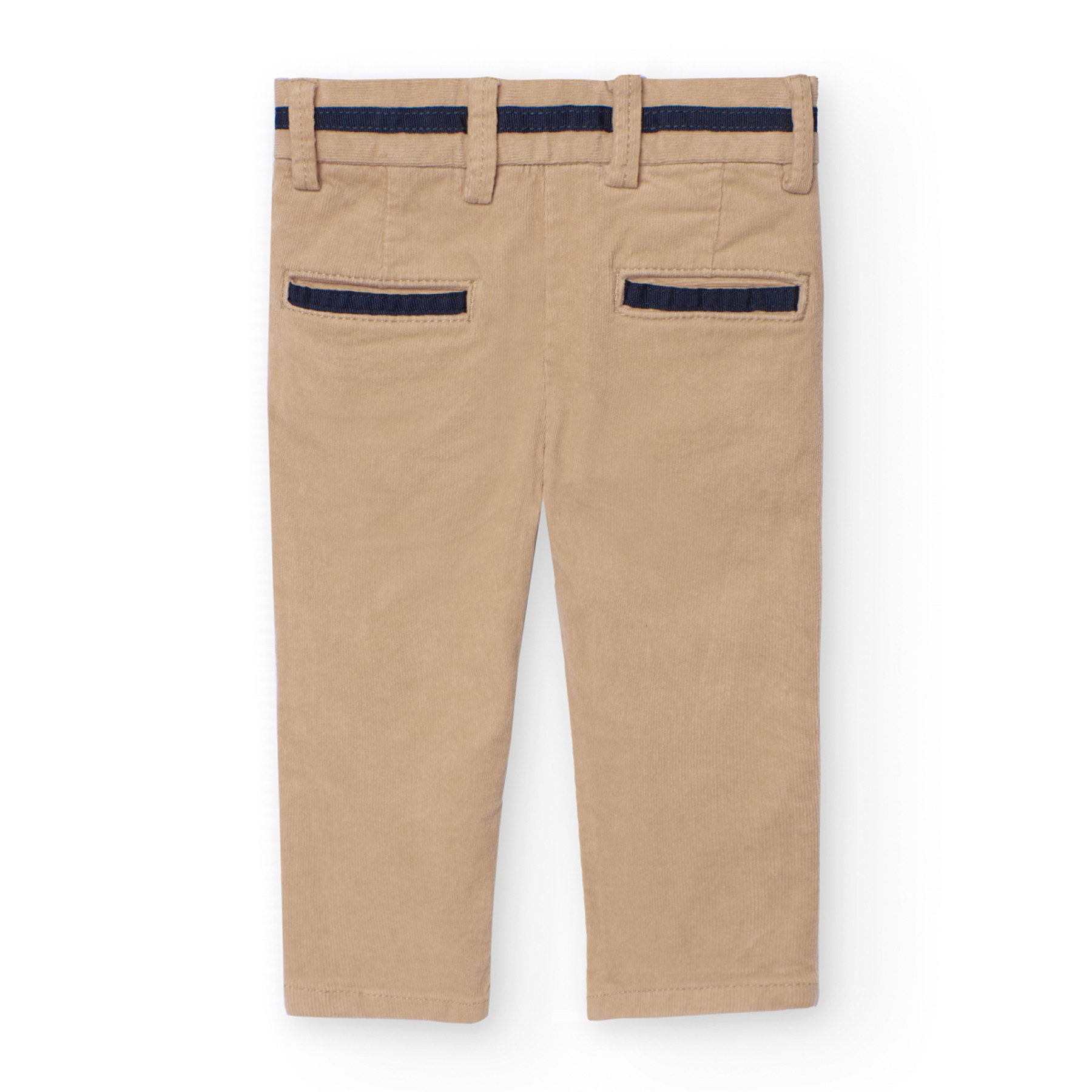 Мікровельветові штани Beige