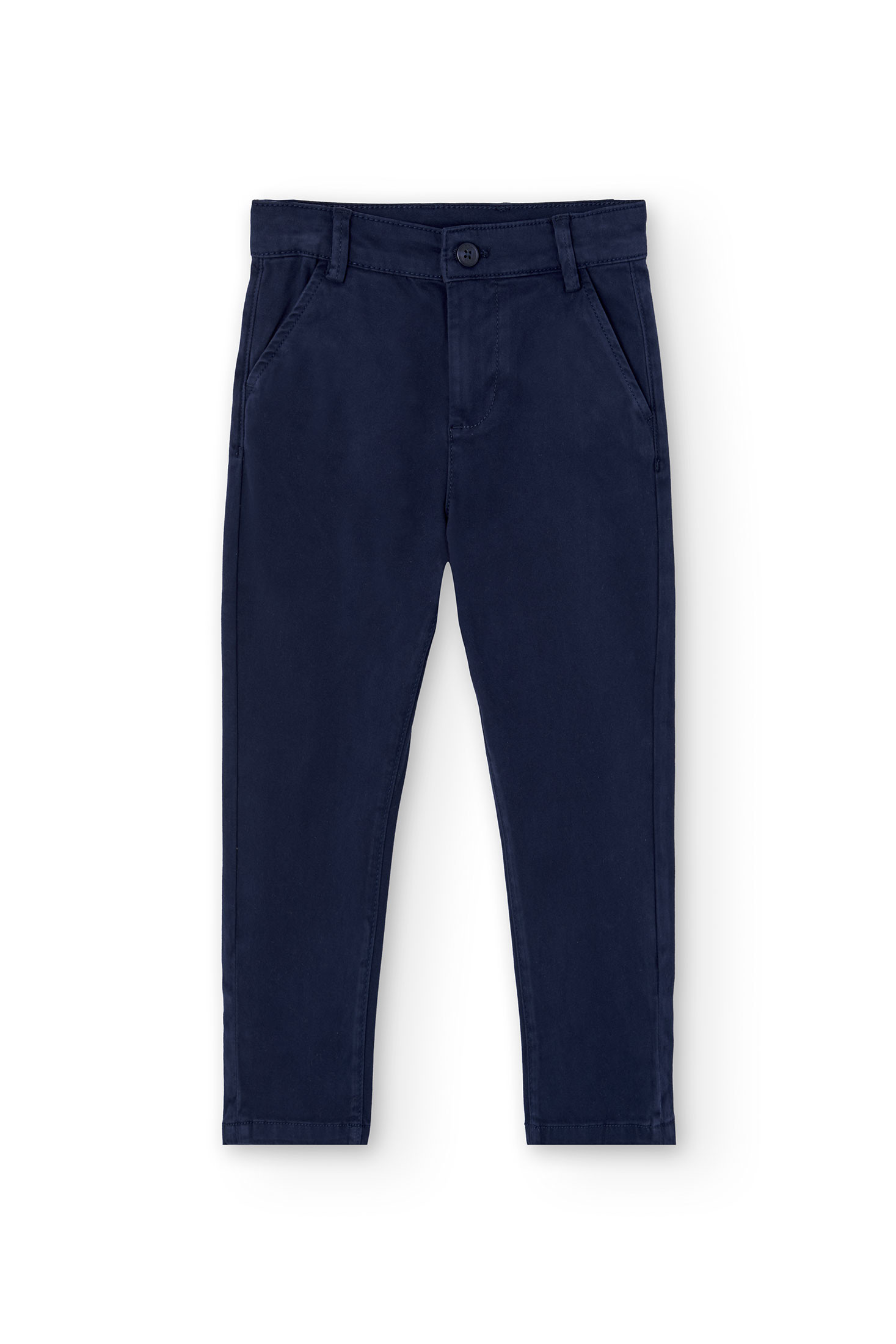 Штани Stretch Satin Navy