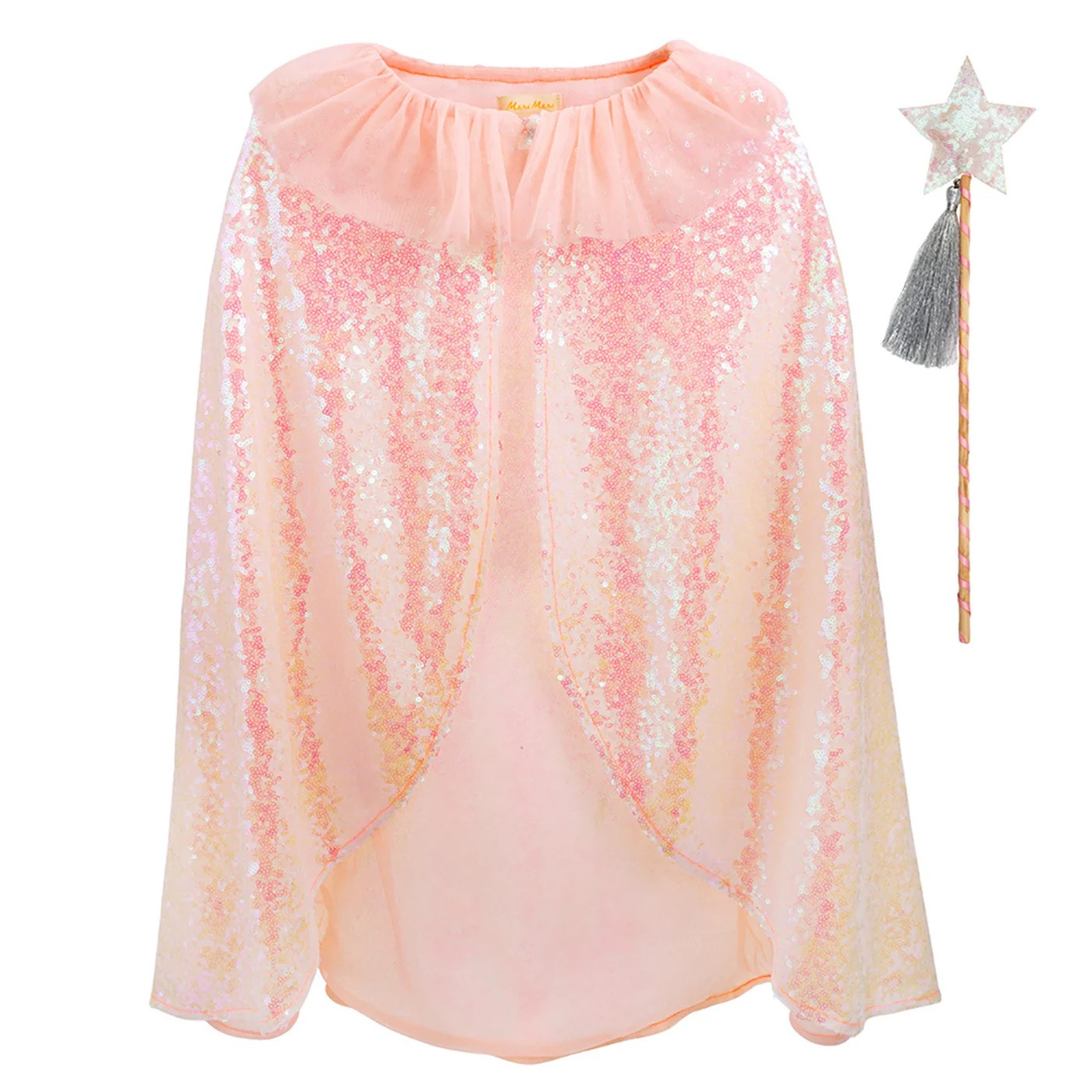Кейп Iridescent Sequin Cape Costume