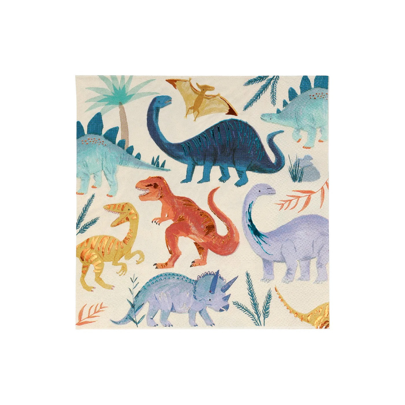 Набір серветок Dinosaur Kingdom Large Napkins (16 шт.)