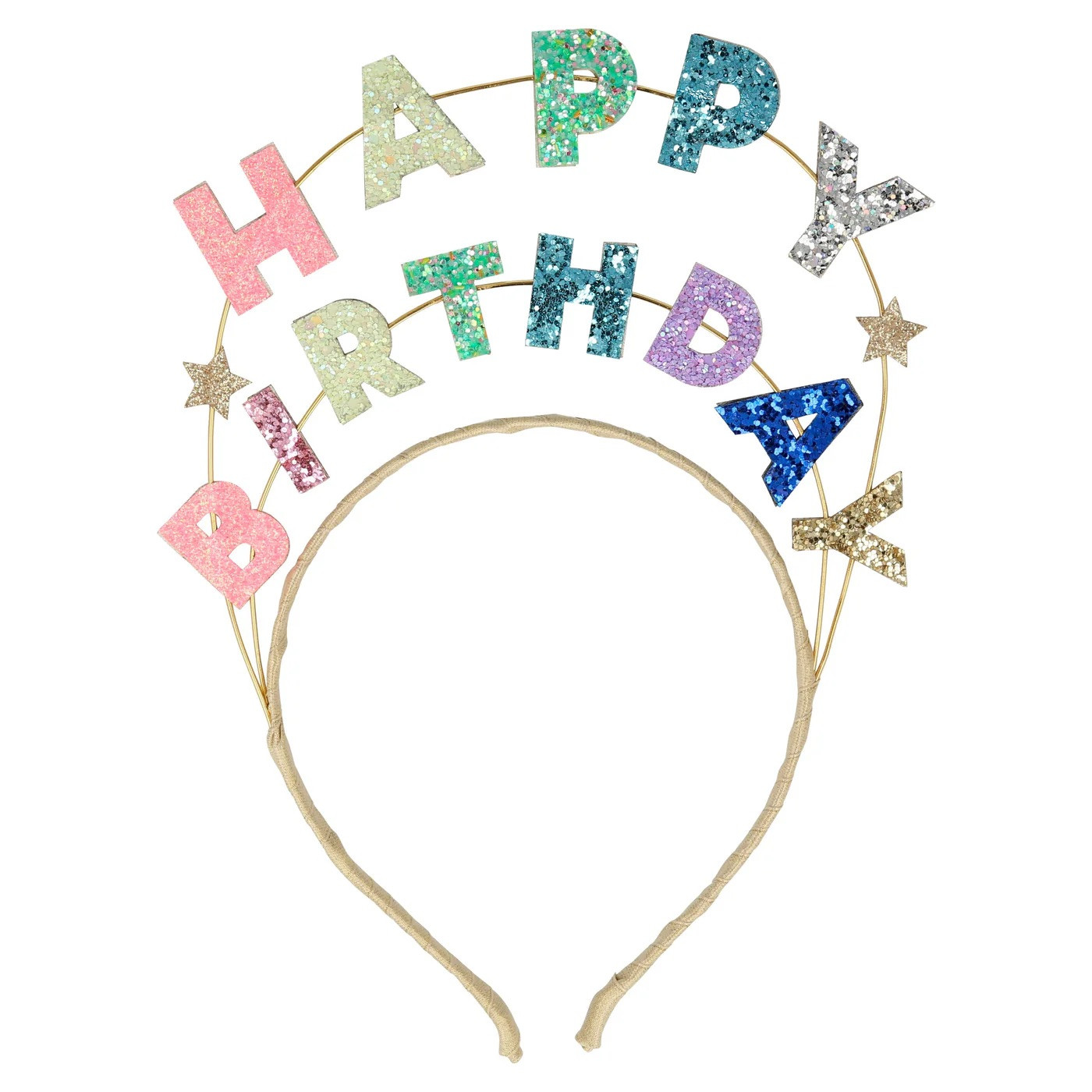 Обруч Happy Birthday Glitter Headband