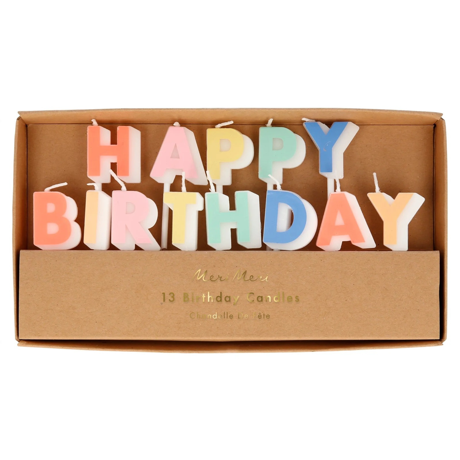Набір свічок Happy Birthday Candle Set (13 шт.)