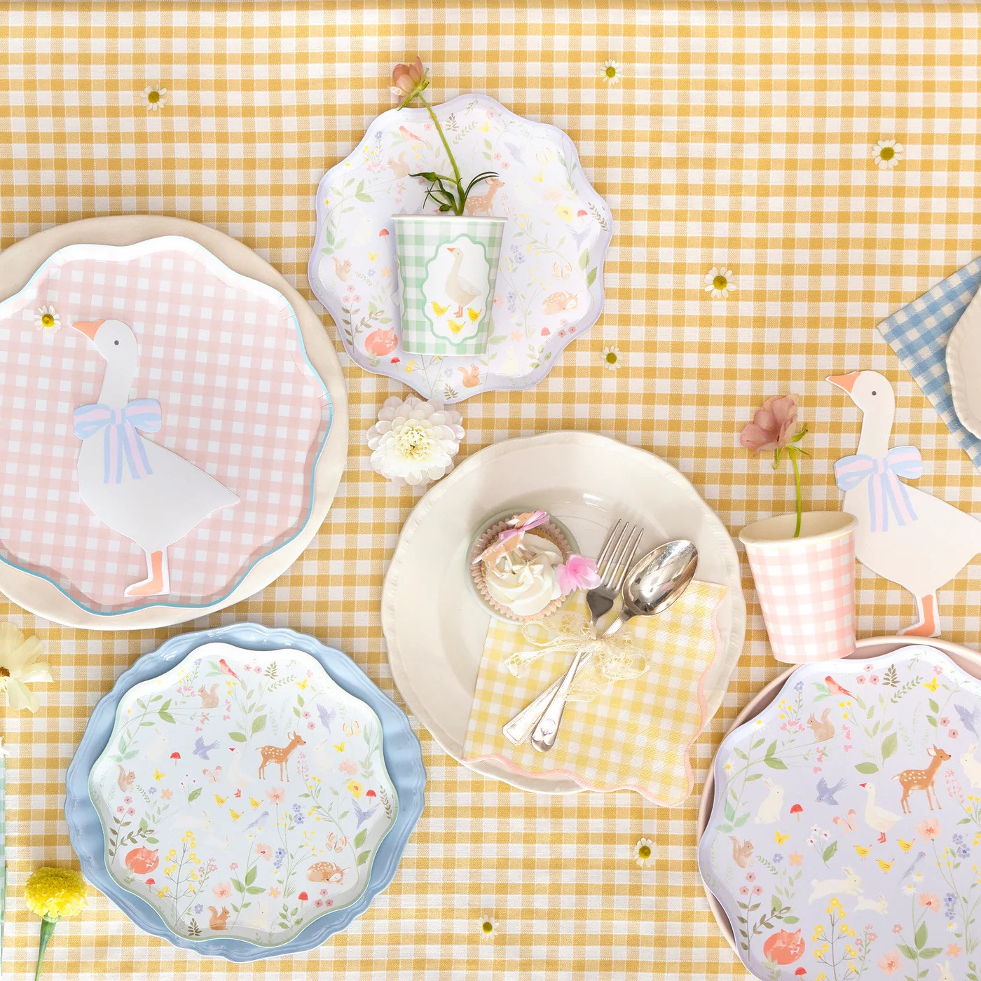 Набір серветок Gingham Large Napkins (20 шт.)