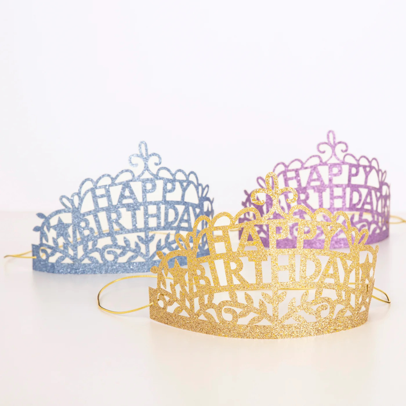 Набір тіар Happy Birthday Party Tiaras (8 шт.)