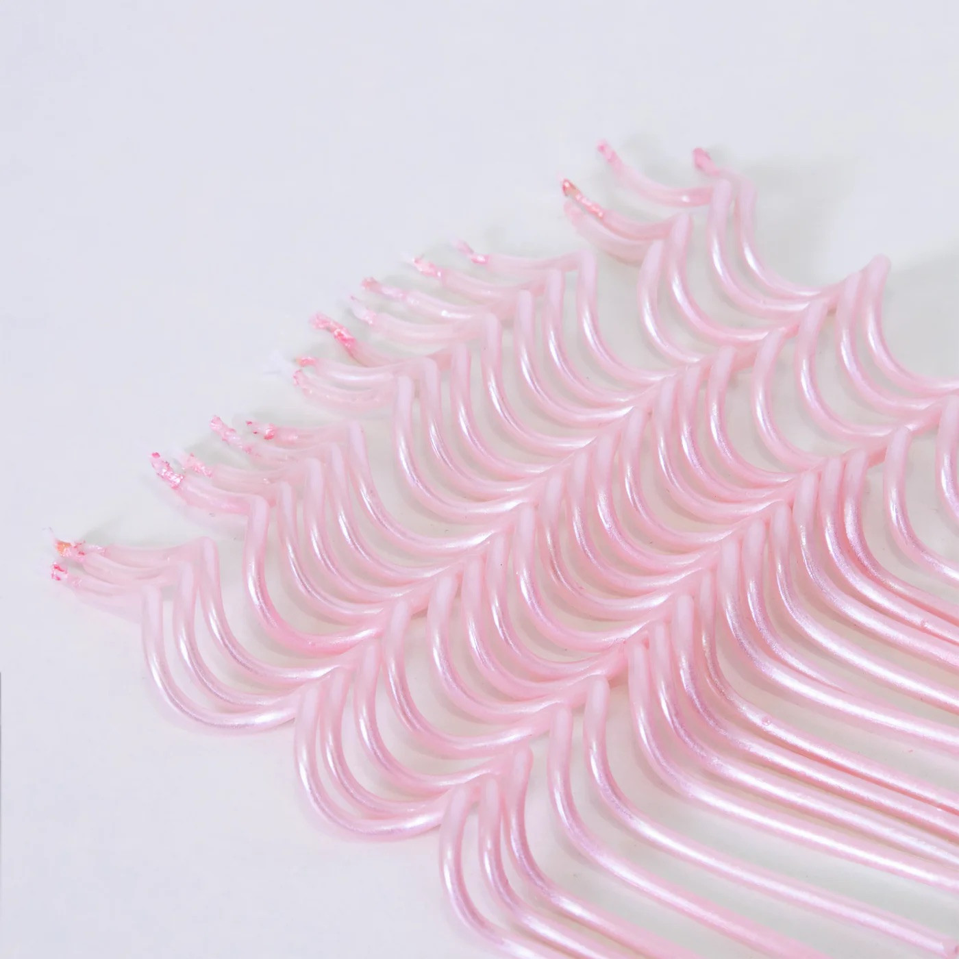 Набір свічок Pink Swirly Candles (20 шт.)