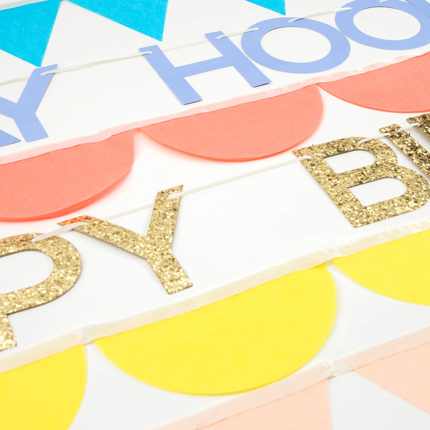 Набір гірлянд Rainbow Birthday Garland Set (8 шт.)
