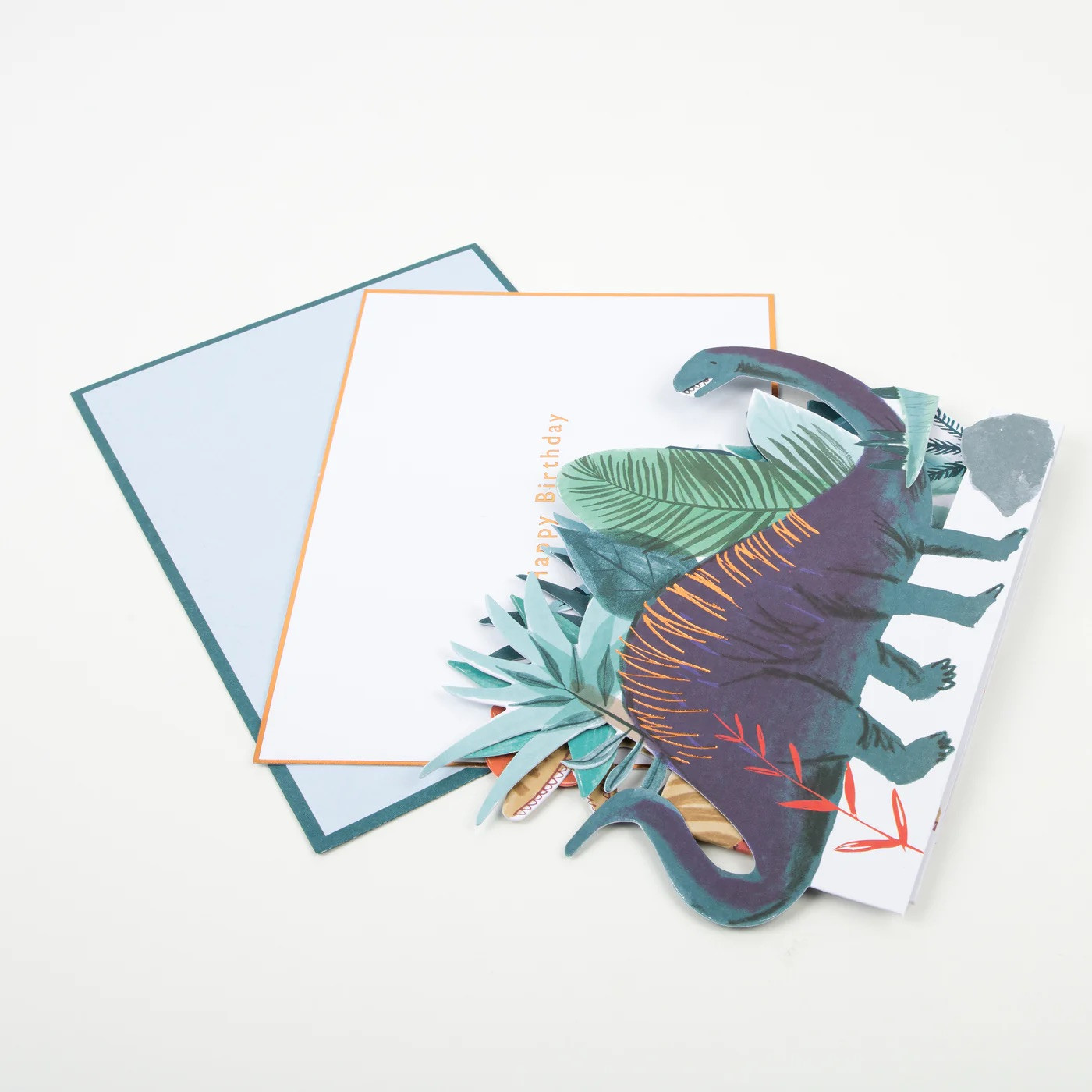 Листівка Dinosaurs Birthday Card