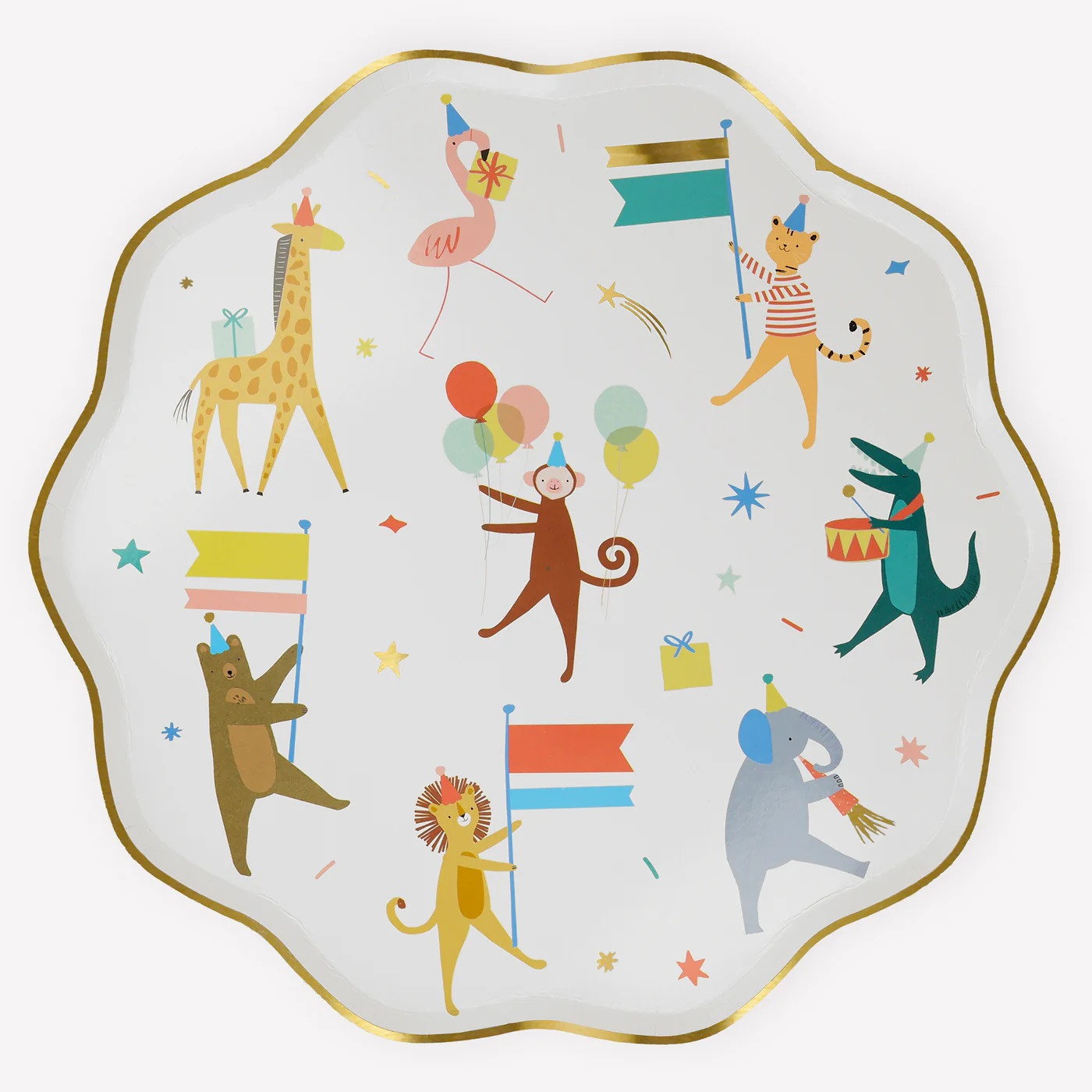 Набір тарілок Animal Parade Dinner Plates (8 шт.)