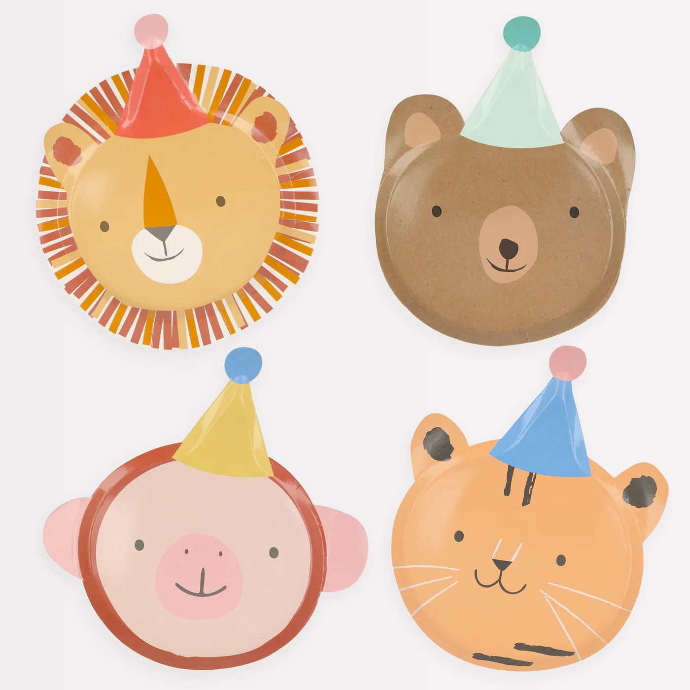 Набір тарілок Animal Parade Plates (8 шт.)