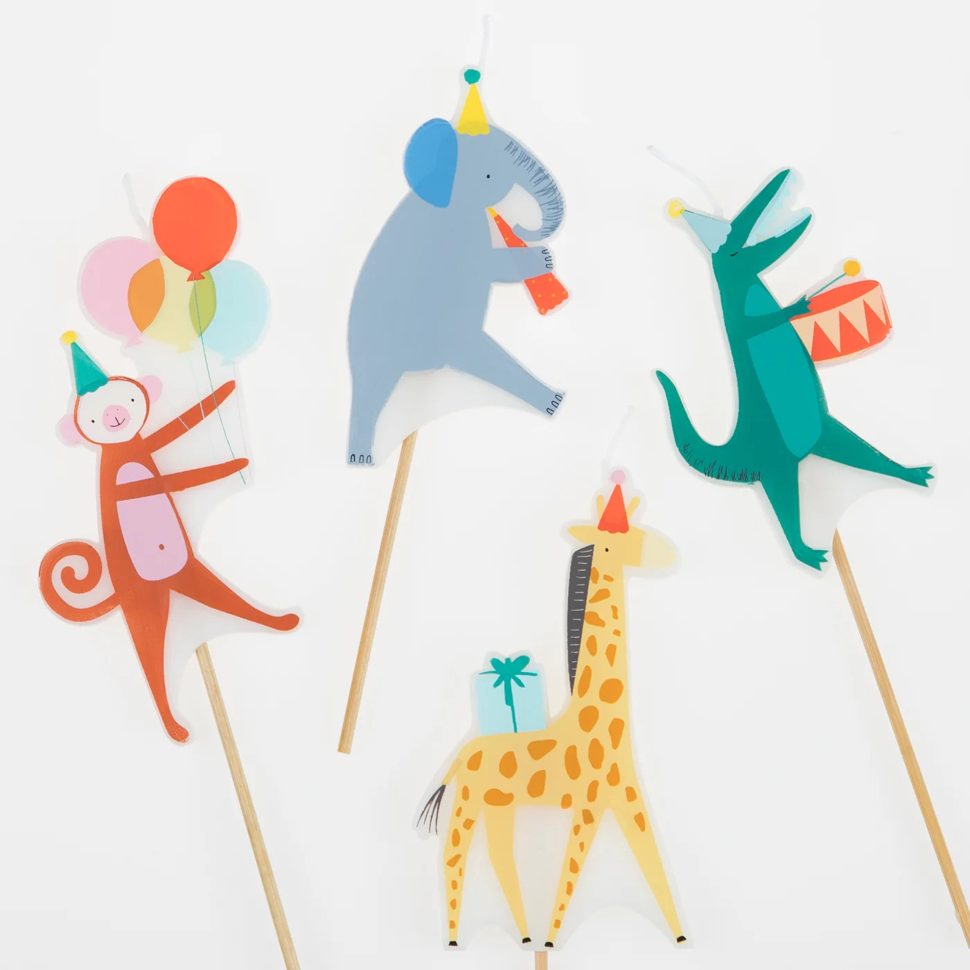 Набір свічок Animal Parade Candles (4 шт.)