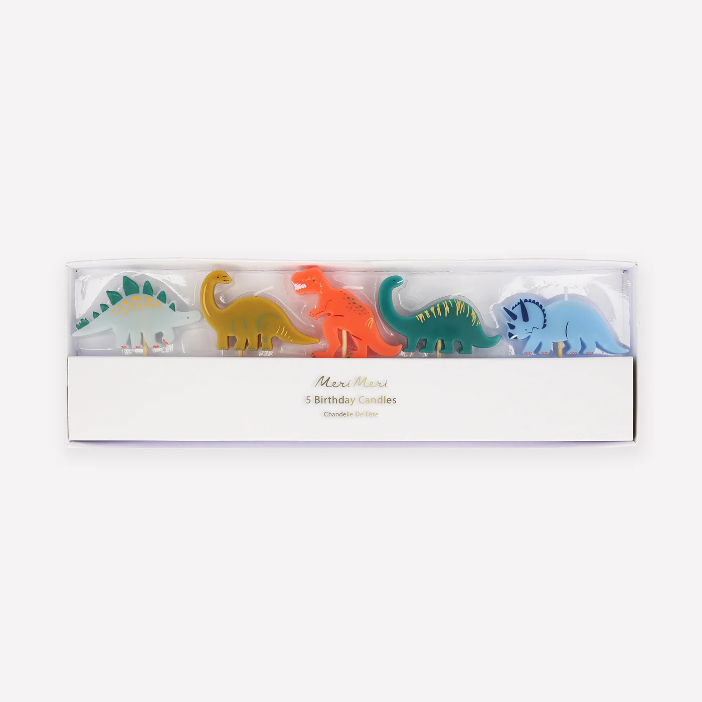Набір свічок Dinosaur Candles (5 шт.)