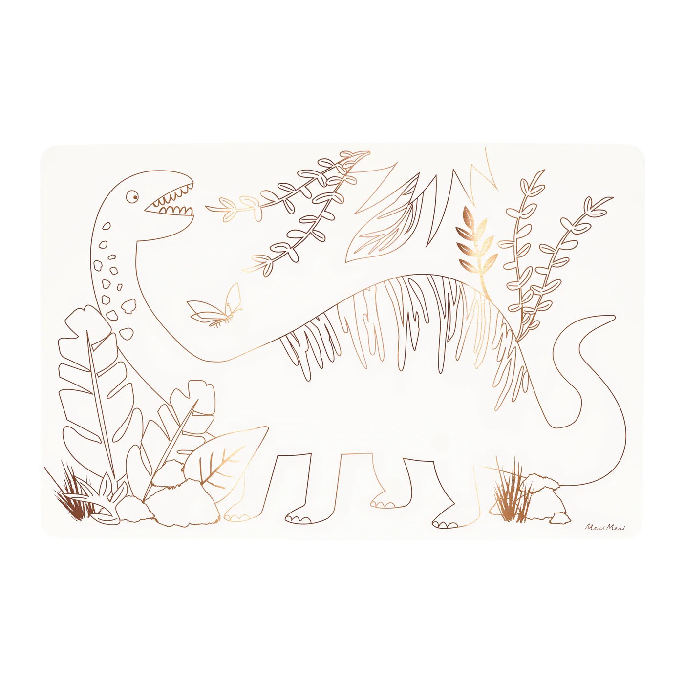 Набір плейсматів-розмальовок Dinosaurs Colouring Placemats (8 шт.)