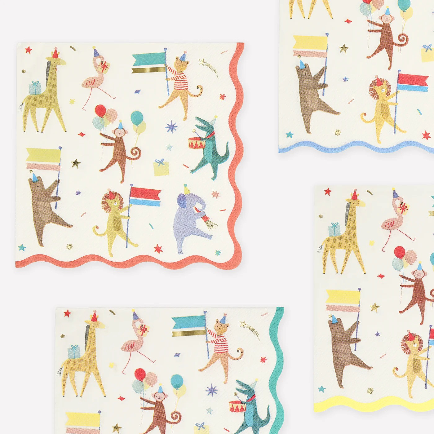Набір серветок Animal Parade Large Napkins (16 шт.)