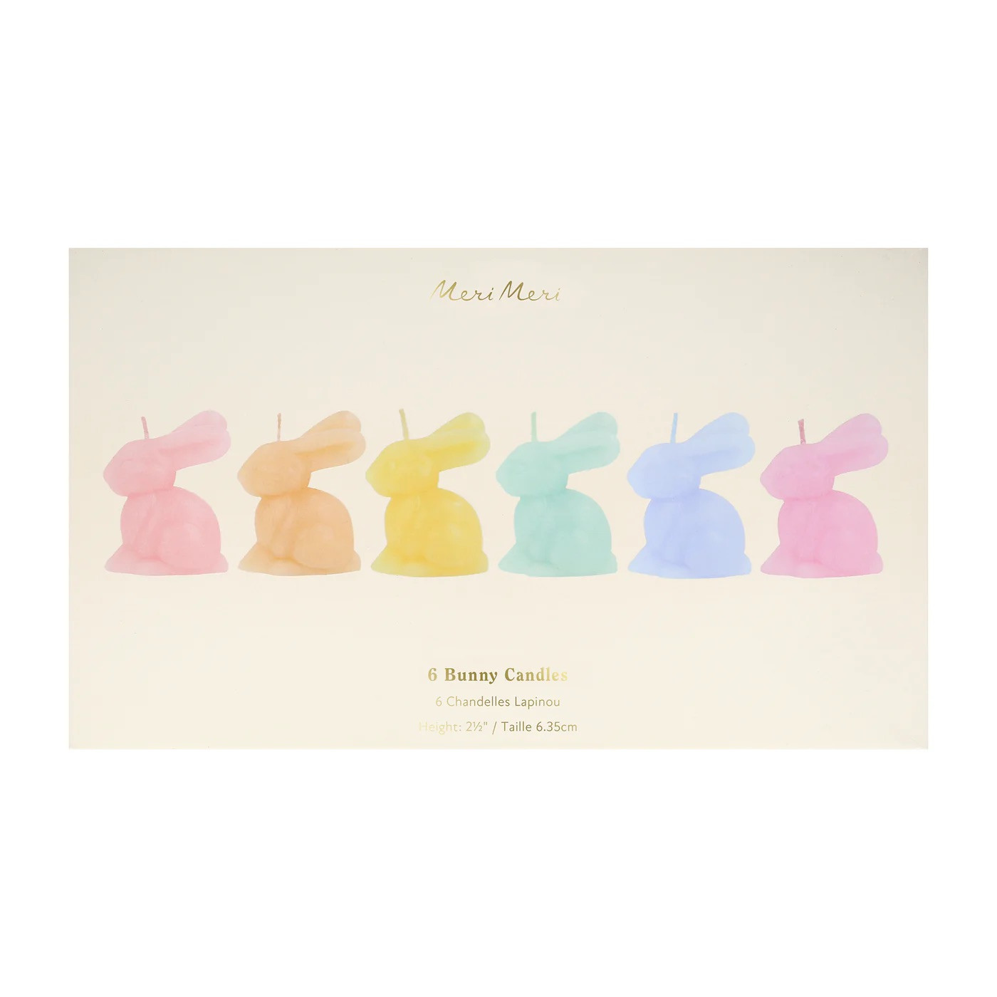 Набір свічок Mini Bunny Candles (6 шт.)