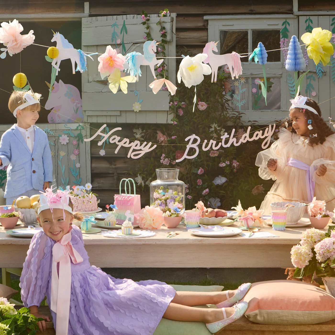 Набір гірлянд Meadow Unicorns Garland Set (2 шт.)