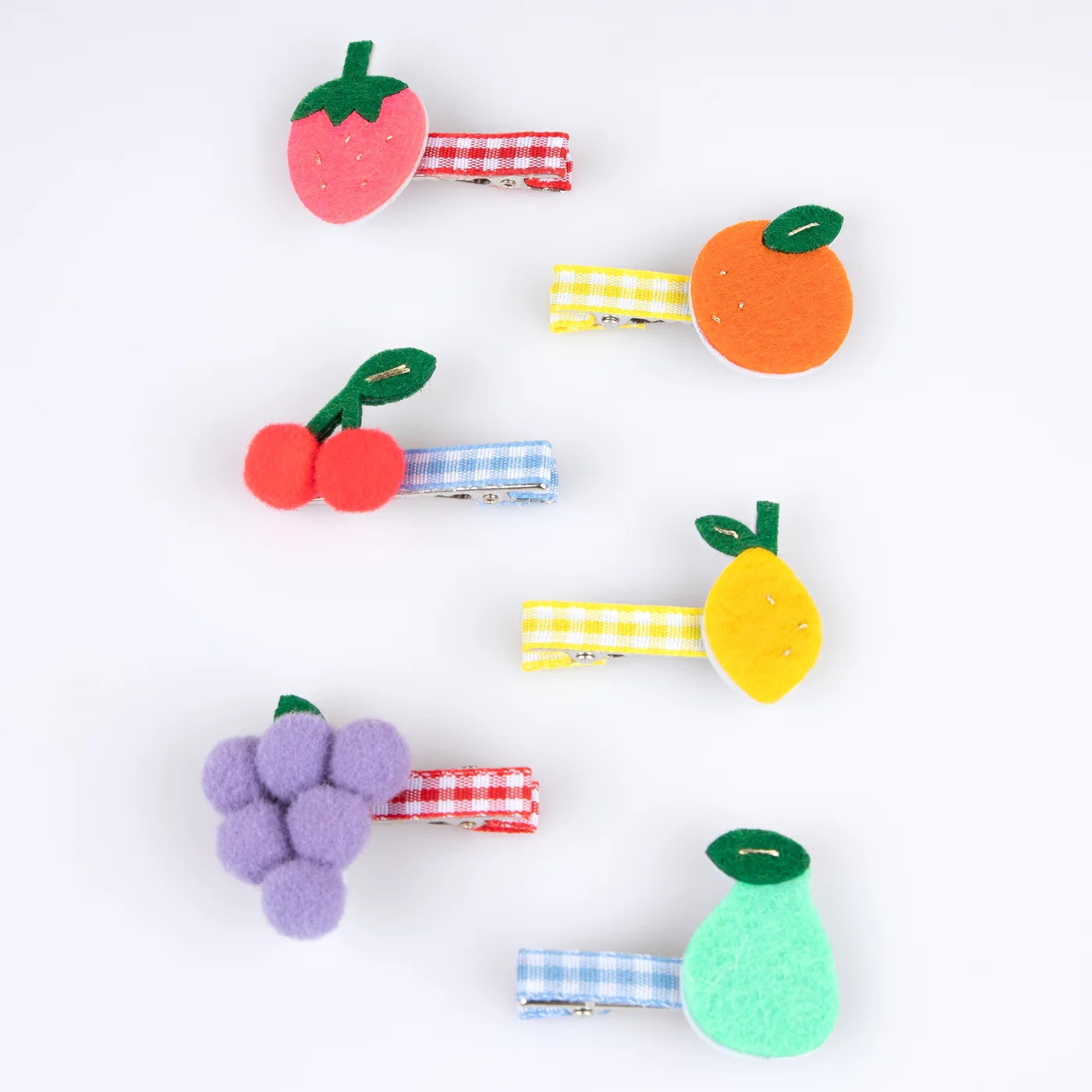 Набір заколок для волосся Fruit Hair Clips (6 шт.)