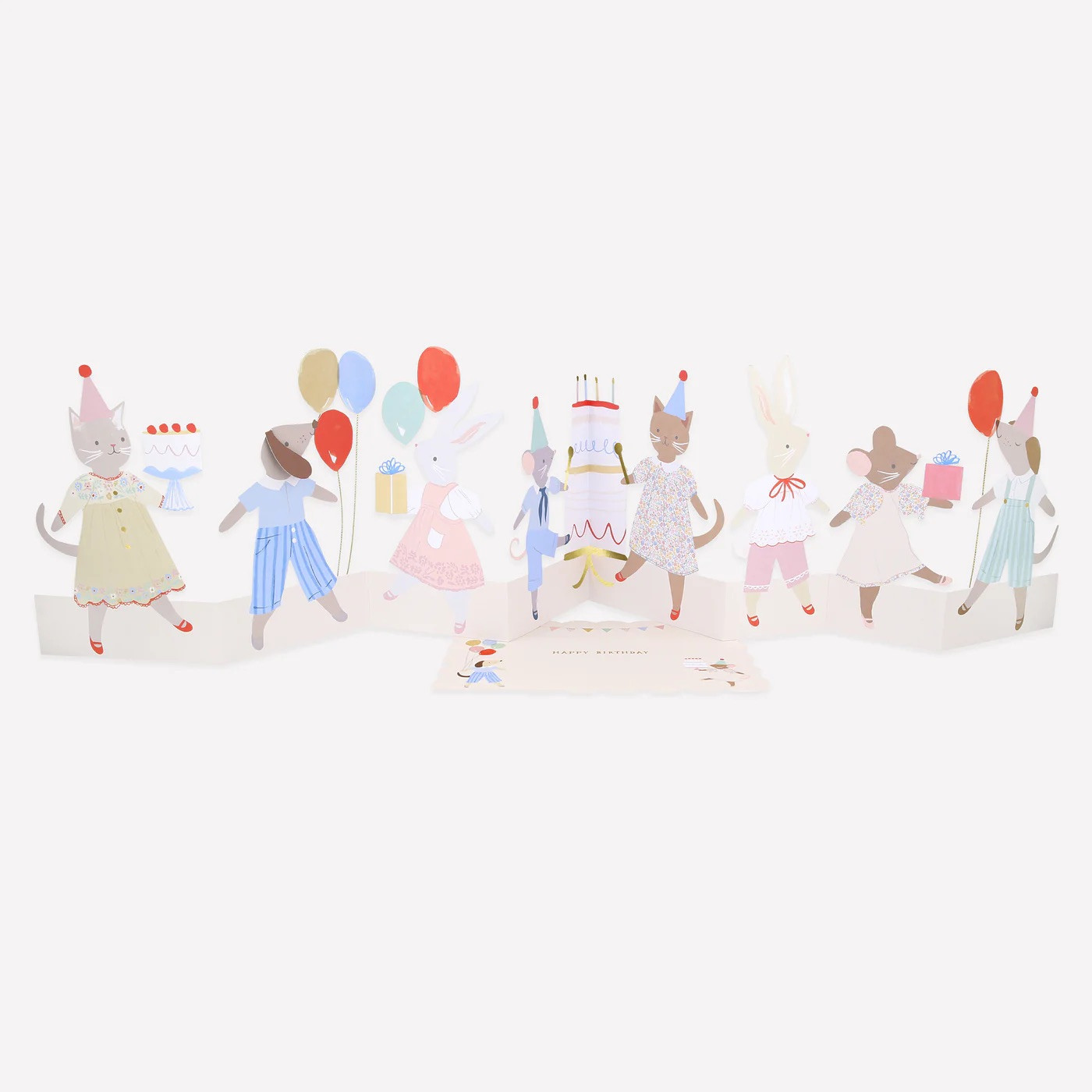 Листівка Animal Friends Birthday Card