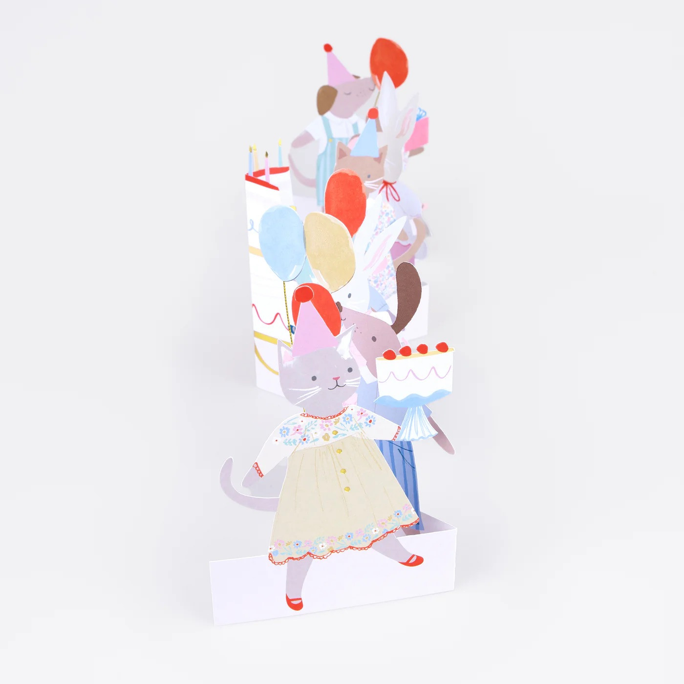 Листівка Animal Friends Birthday Card