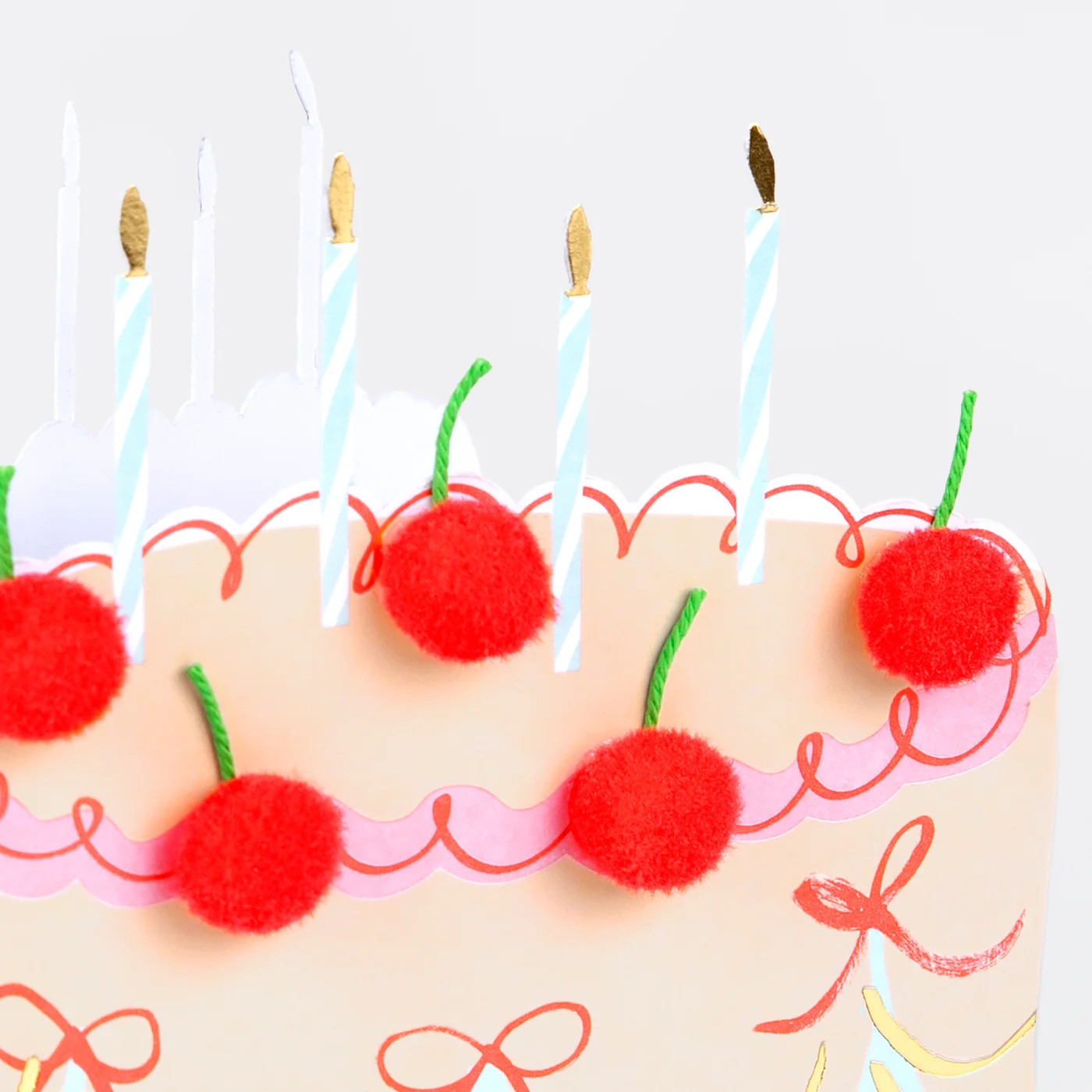 Листівка Cherry Cake Birthday Card
