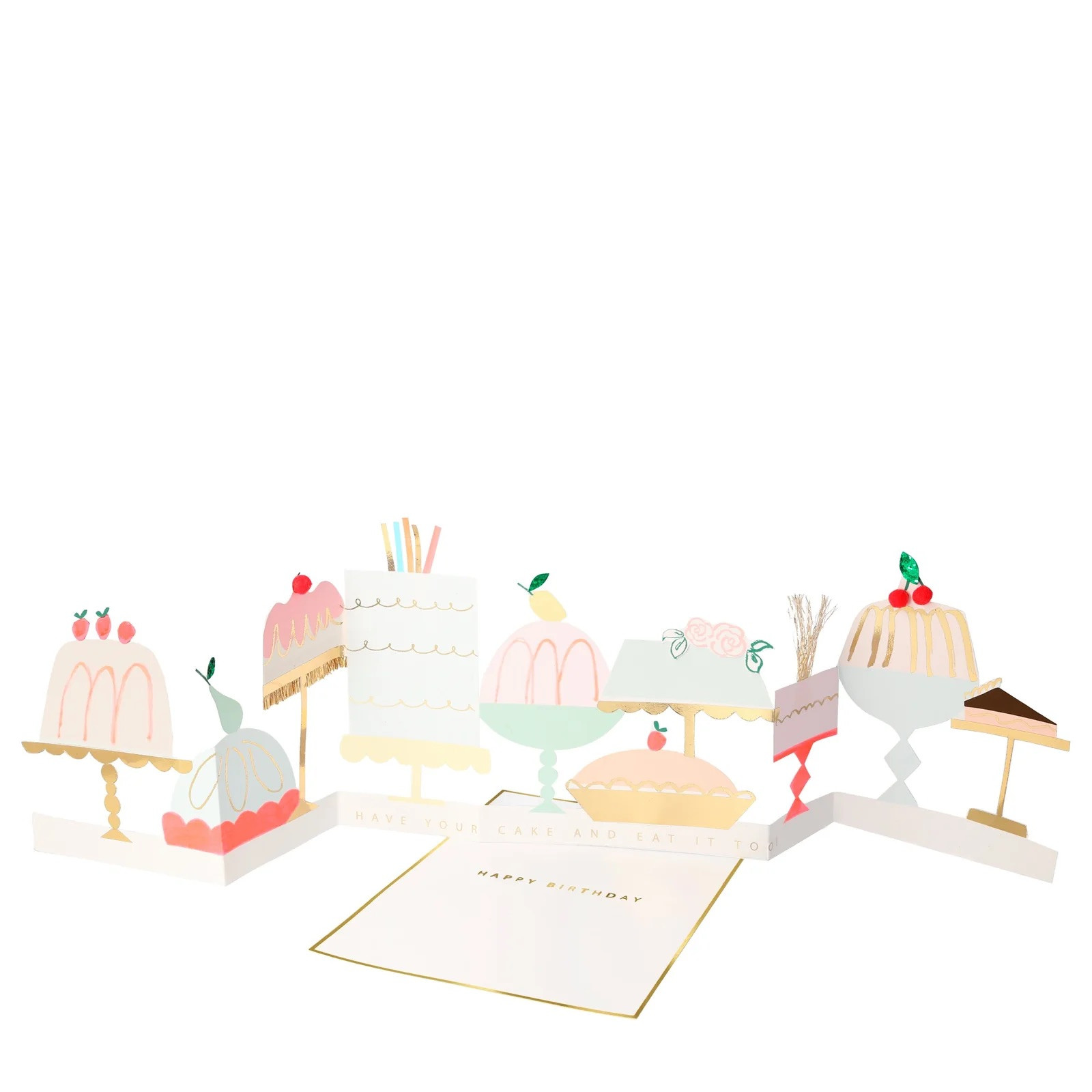 Листівка  Cake Birthday