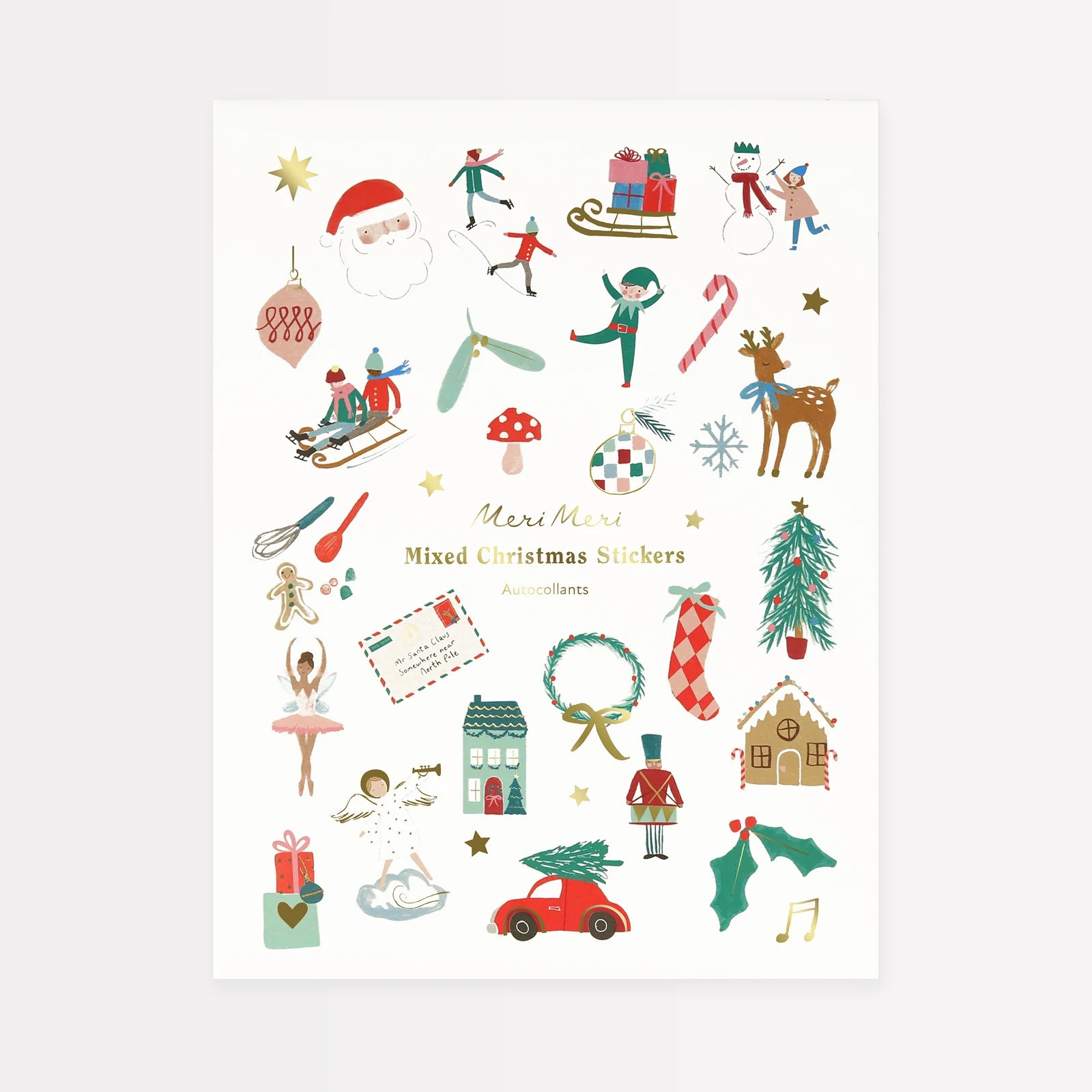 Набір стікерів Mixed Icon Christmas