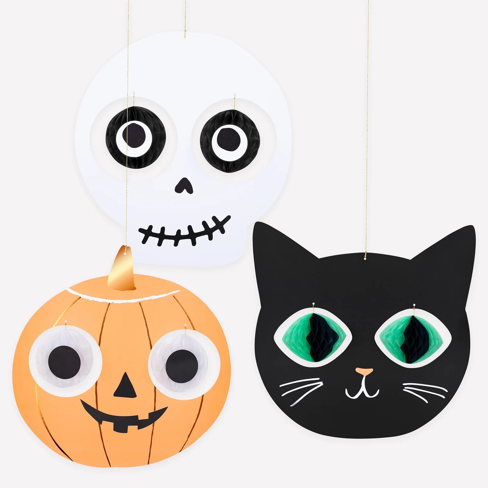 Набір декорацій Halloween Heads