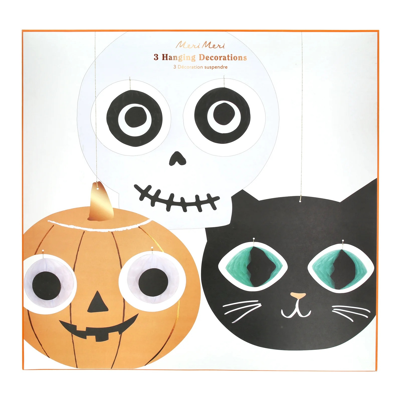 Набір декорацій Halloween Heads