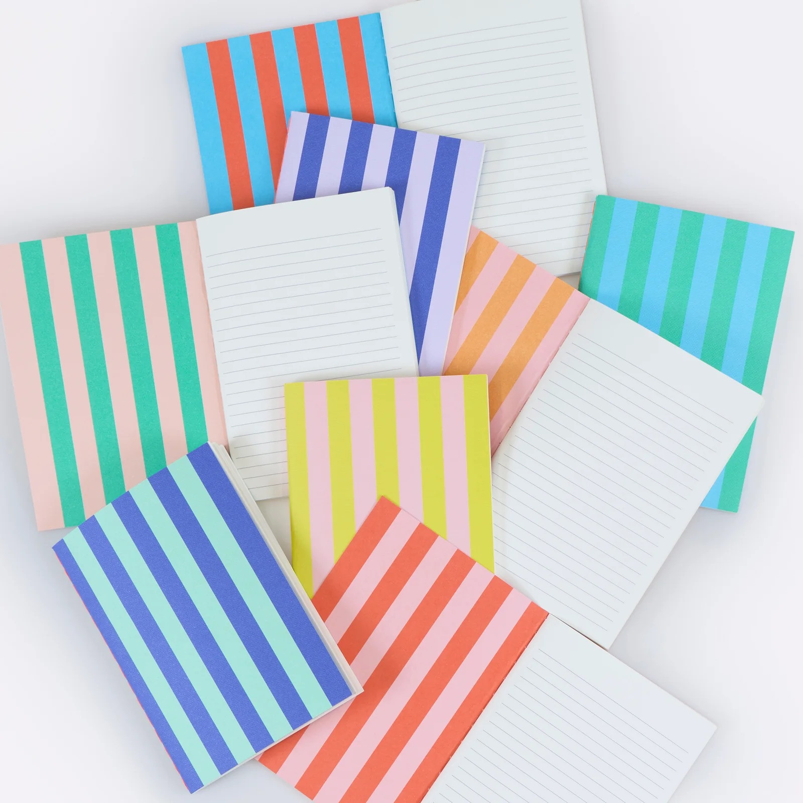 Набір блокнотів Striped Softcover