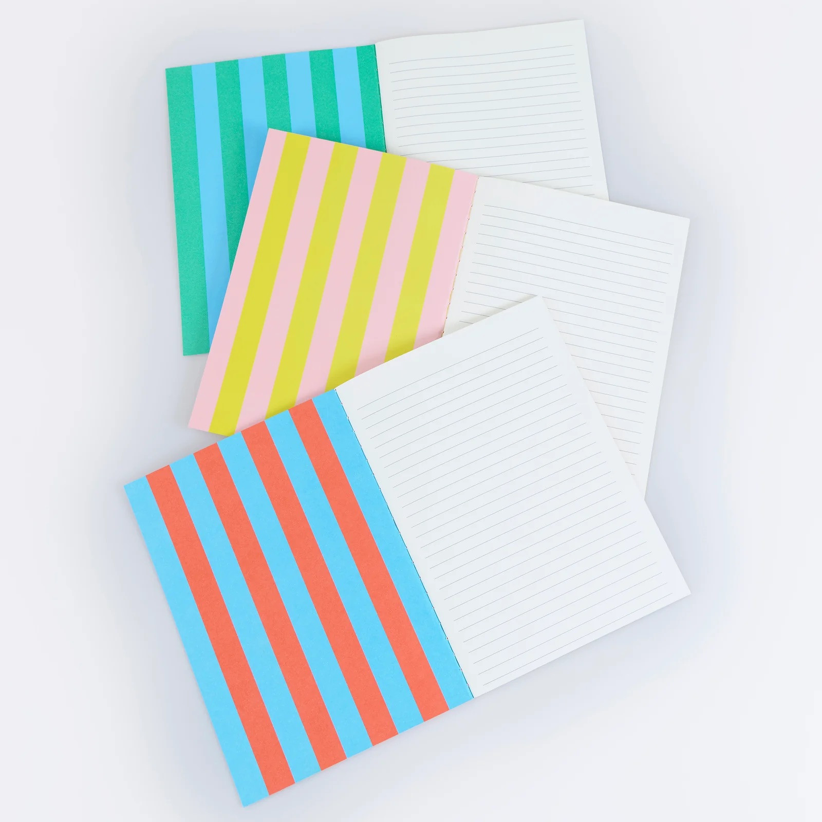 Набір блокнотів Striped Softcover
