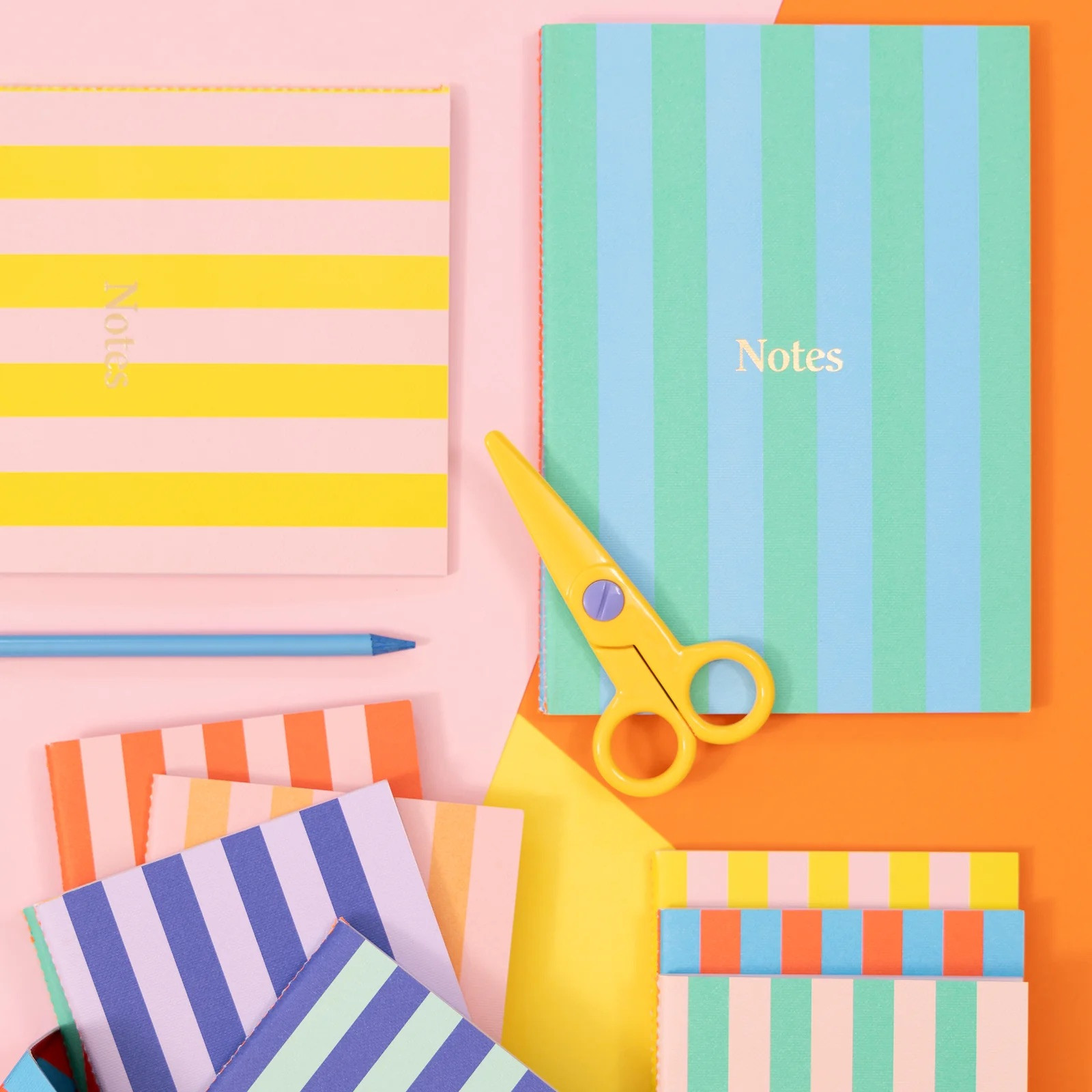 Набір блокнотів Striped Softcover