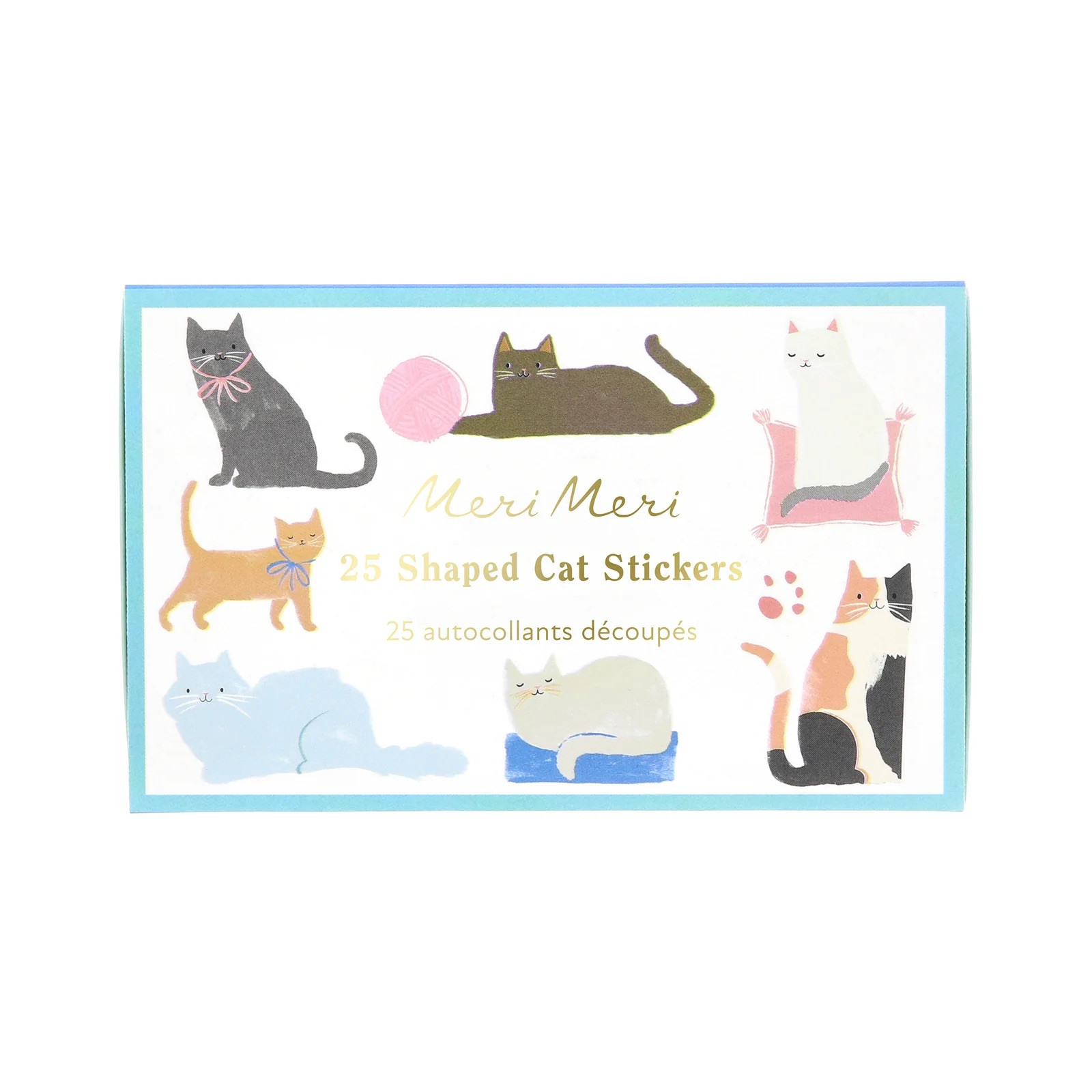 Набір стікерів Cat Shaped