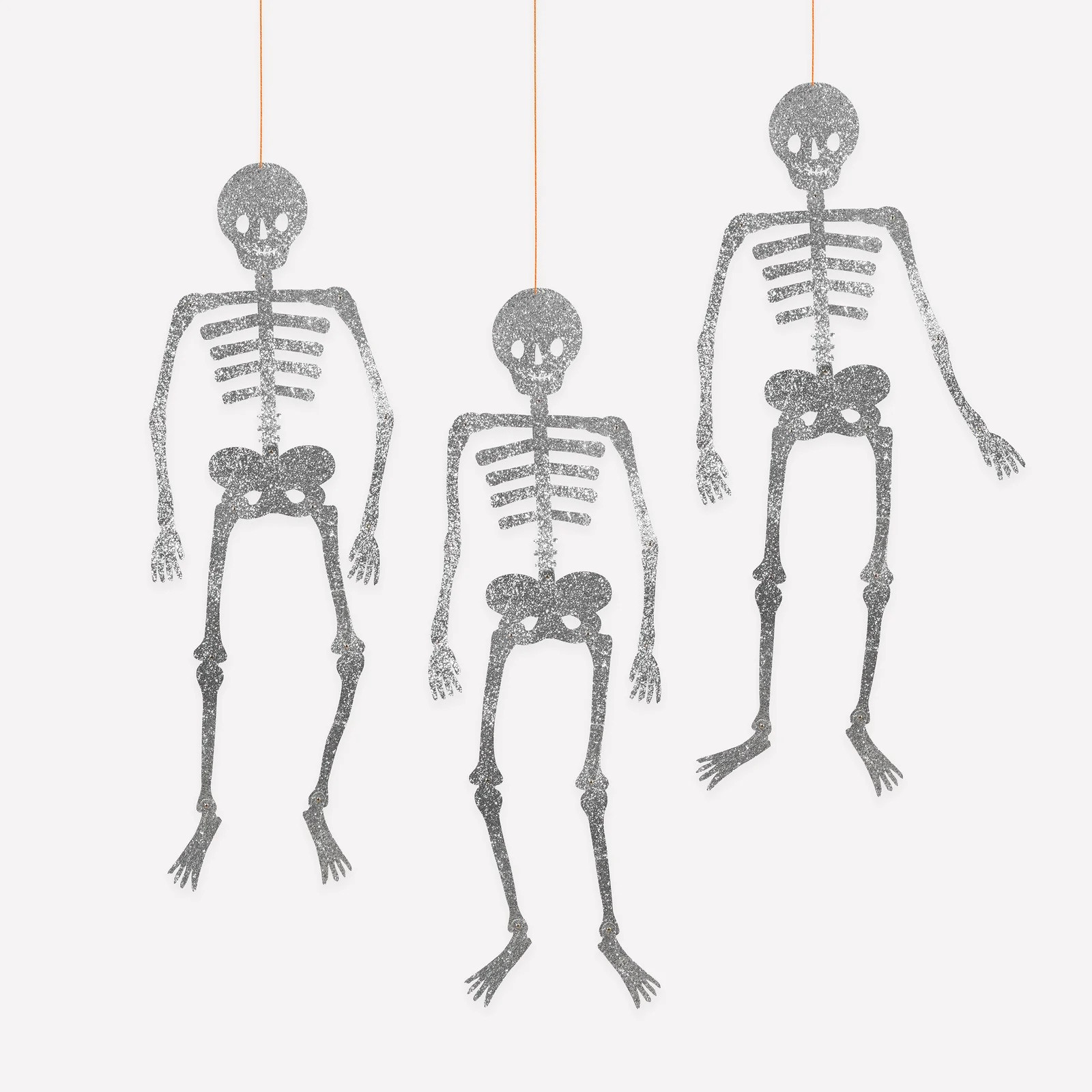 Набір декорацій Giant Glitter Jointed Skeleton