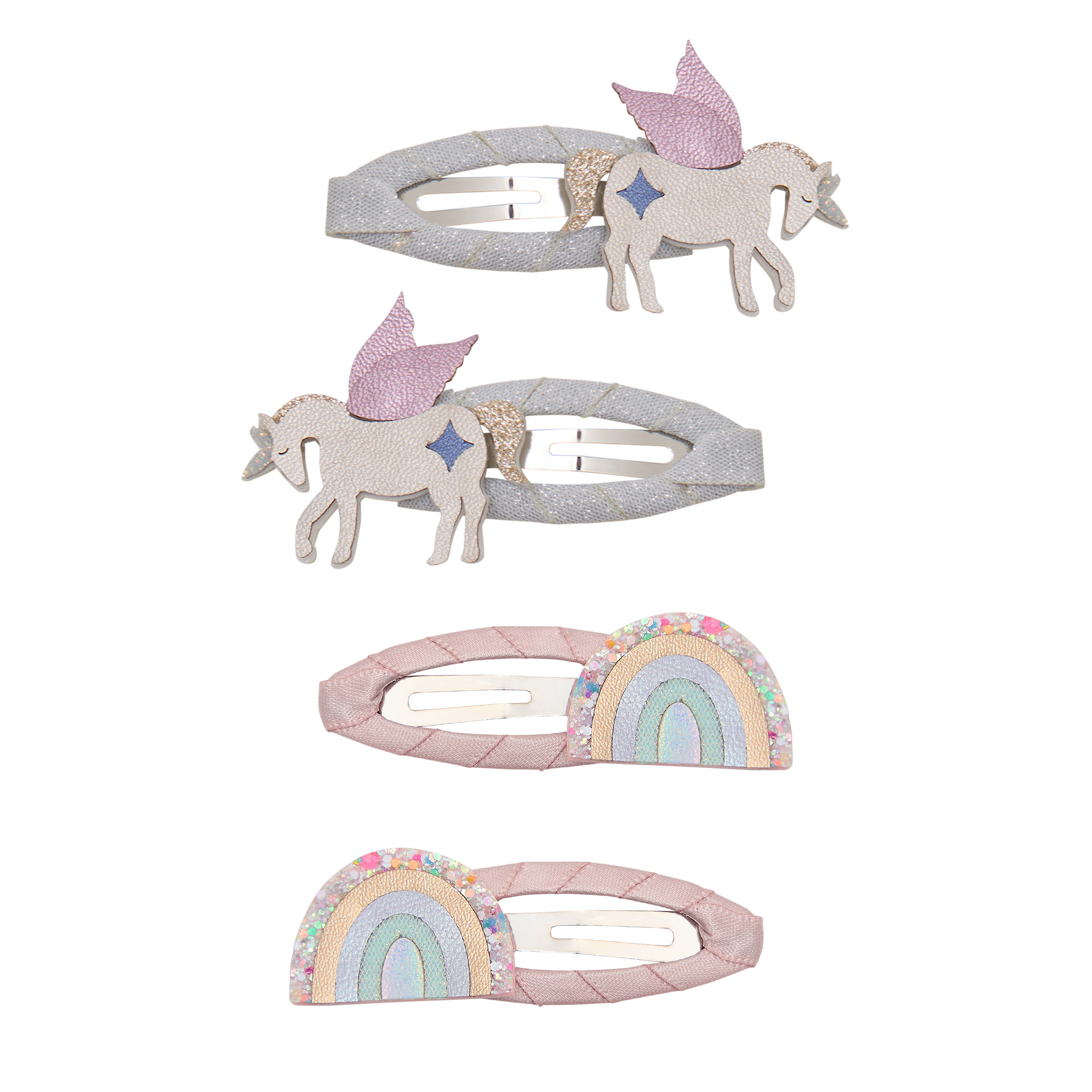 Набір заколок UNICORN AND RAINBOW HAIR