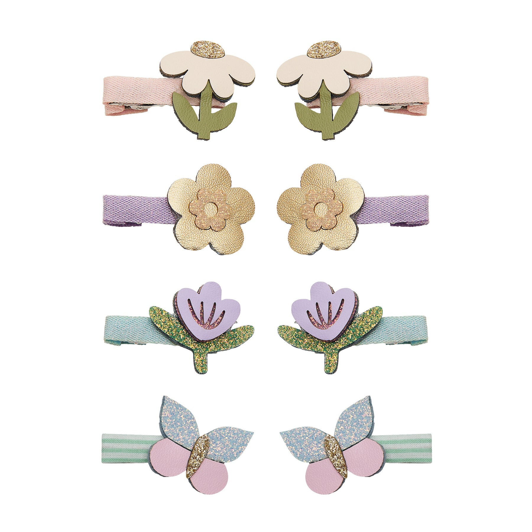 Заколки FLOWER GARDEN  MINI CLIPS