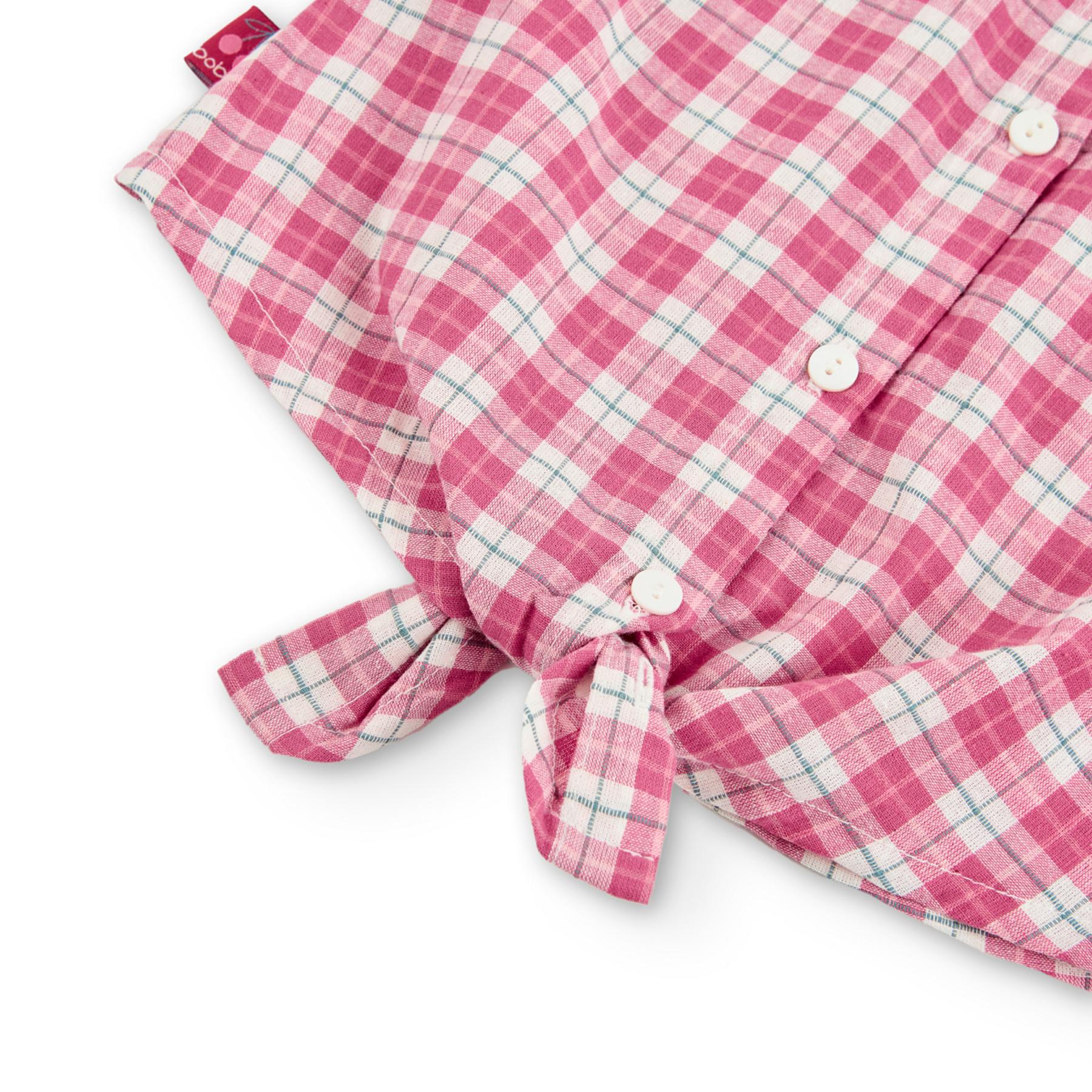 Топ-сорочка Pink Check для дівчинки